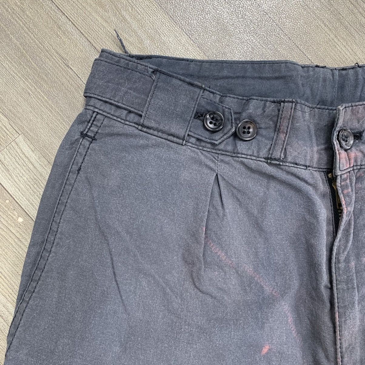 Comme des Garcons × Comme des Garcons Homme × Junya Watanabe Comme des Garcons Homme Washed Black Chino Pants Size US 27 - 4 Thumbnail
