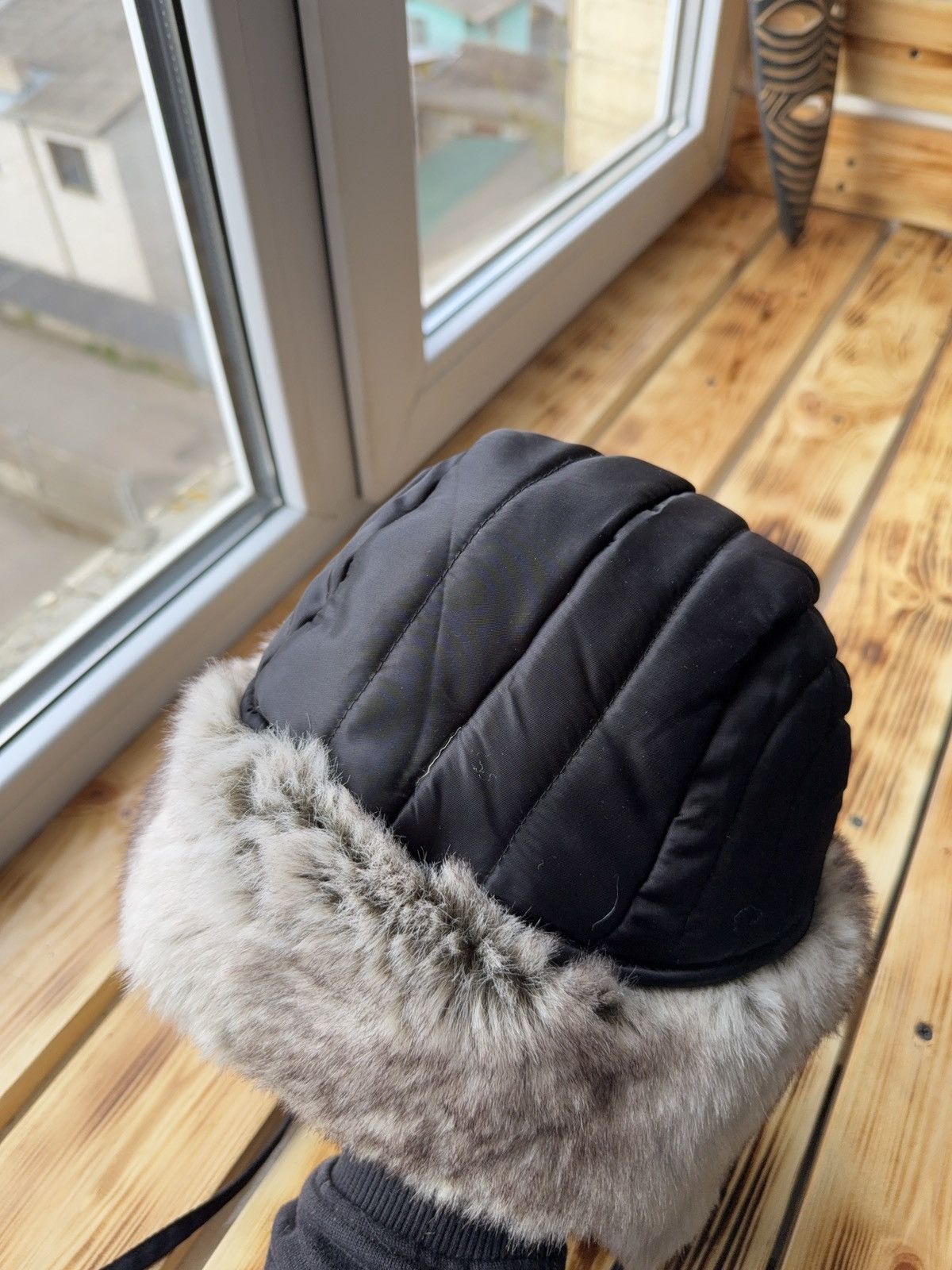 Le Grande Bleu (L.G.B.) Vintage Y2K Fuzzy Fur Ushanka Hat if six was nine LGB Style Size ONE SIZE - 9 Thumbnail