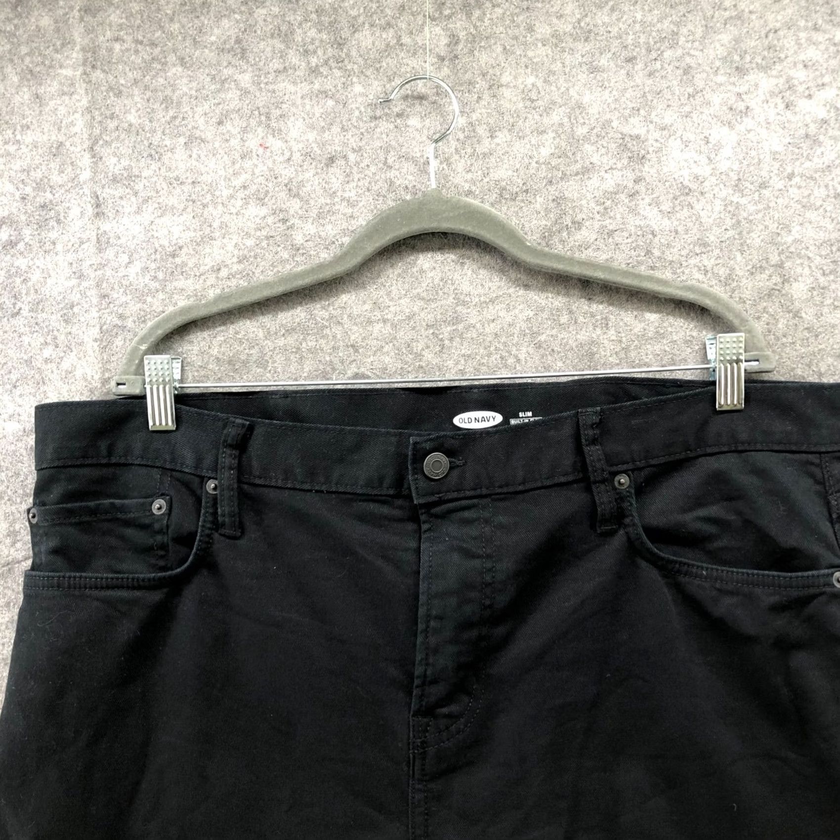 Old Navy Old Navy Mens Size 40 Black Slim Jean Shorts 9'' Denim Short Flex Size US 40 / EU 56 - 3 Thumbnail