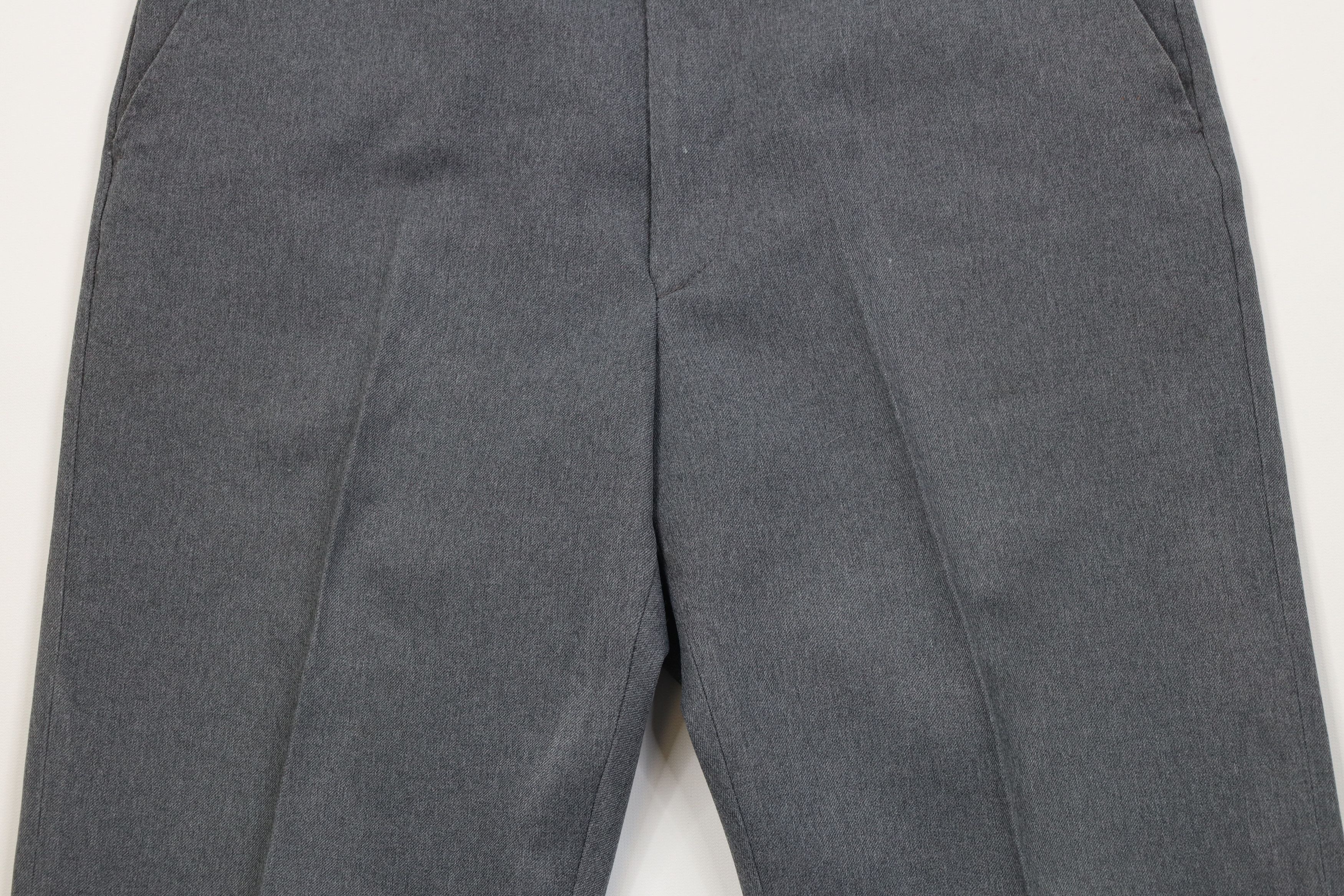 Vintage Vintage 70s Streetwear Flared Wide Leg Chino Pants Gray USA Size US 32 / EU 48 - 3 Thumbnail