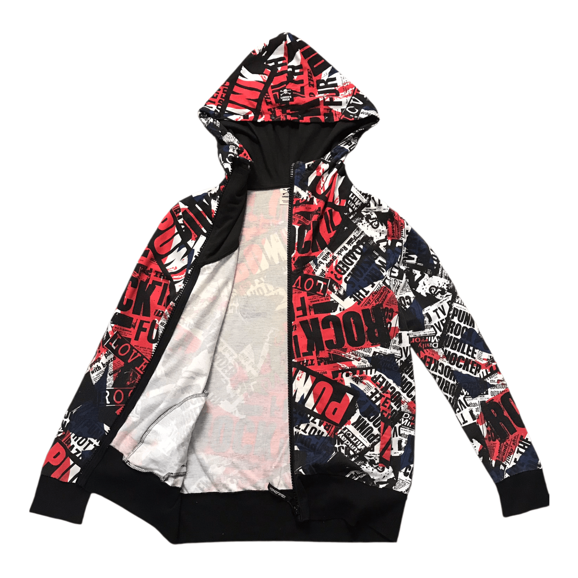 Super Lovers Super lovers Full Print Studded Hoodie Jacket Size US M / EU 48-50 / 2 - 4 Thumbnail