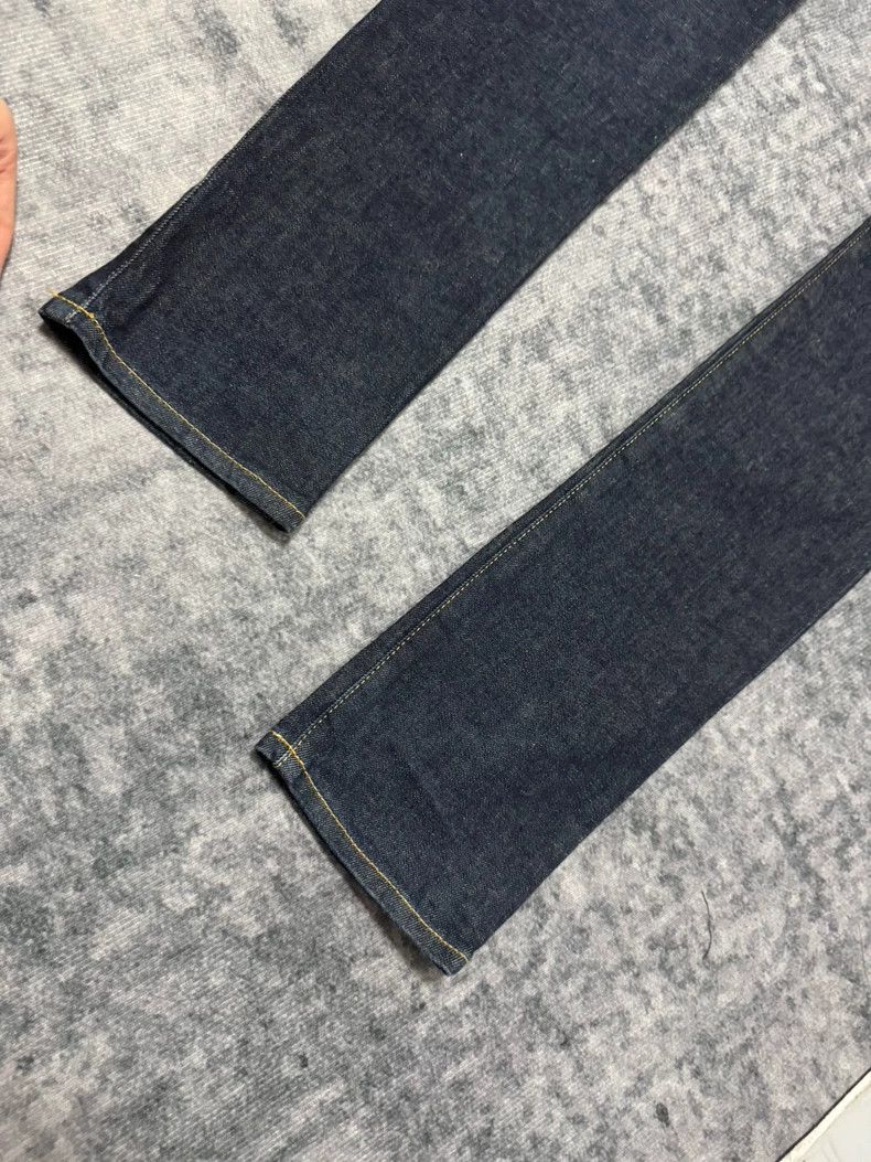 Saint Laurent Paris Saint laurent paris 13 FW dark blue primary base cow jeans Size US 31 - 5 Thumbnail