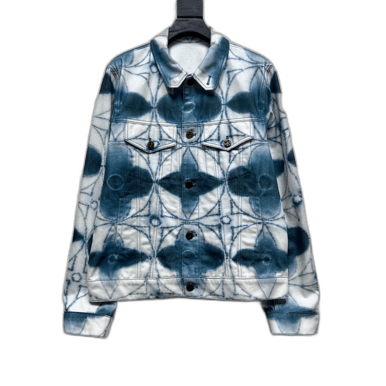 Louis Vuitton Tie-Dye Monogram Denim Jacket - dmc
