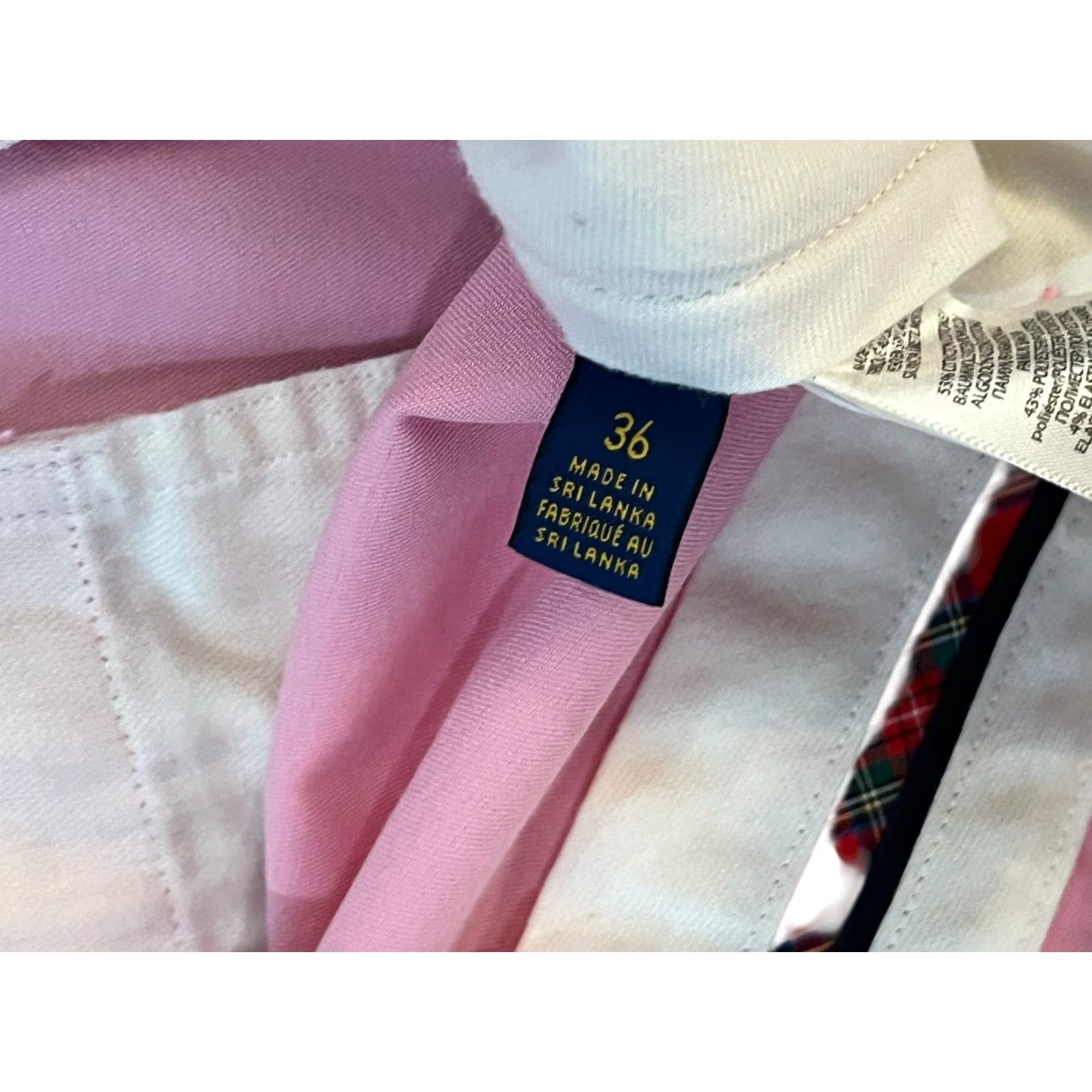 Polo Ralph Lauren Polo Ralph Lauren Shorts Polo Golf Pink Classic Fit Chino 9” 36 Men Casual Preppy EUC Vintage: No Size US M / EU 48-50 / 2 - 4 Thumbnail