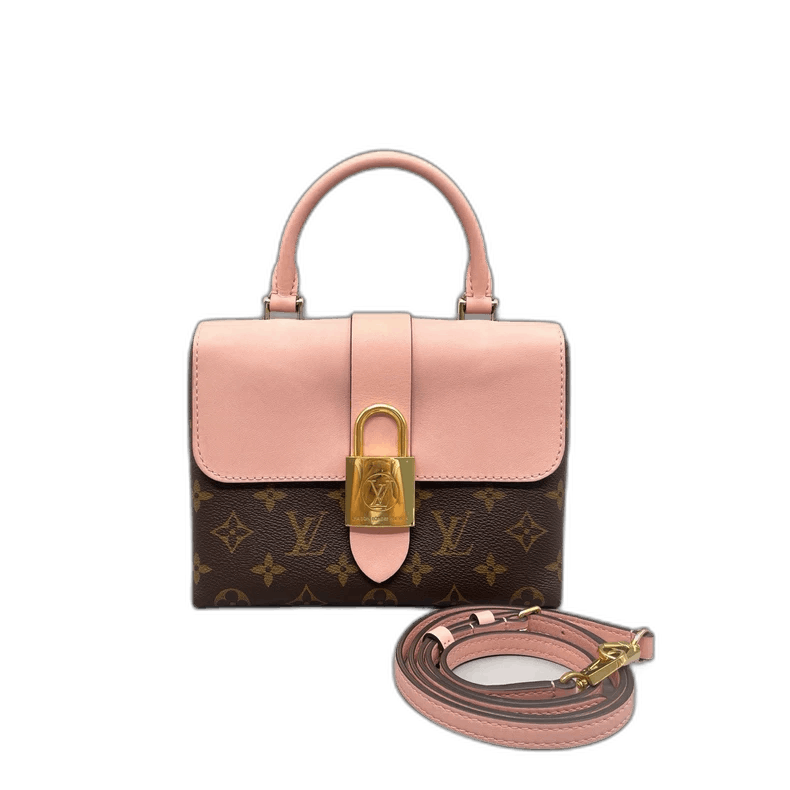 Louis Vuitton Louis Vuitton Lock Bag in Pink and Brown Size ONE SIZE - 1 Thumbnail