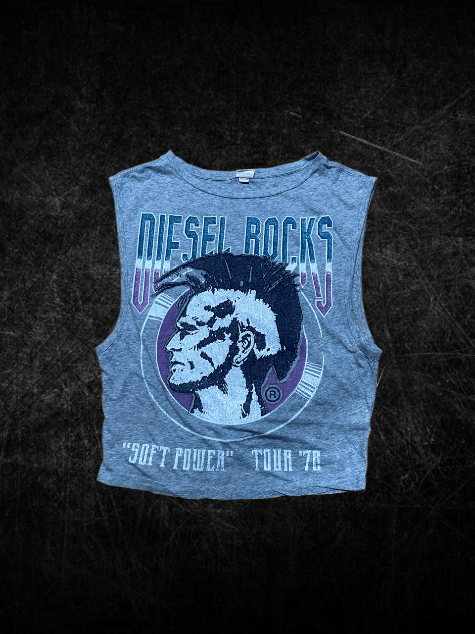 Diesel Diesel T shirt Rocks soft power tou streetwear top Size XXS / US 00 / IT 34 - 1 Thumbnail