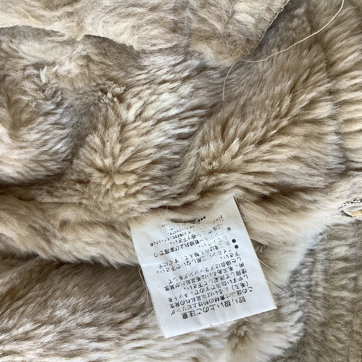 If Six Was Nine Bear USA Leather Sherpa Zip Up Fur Faux Jacket Size US M / EU 48-50 / 2 - 13 Thumbnail