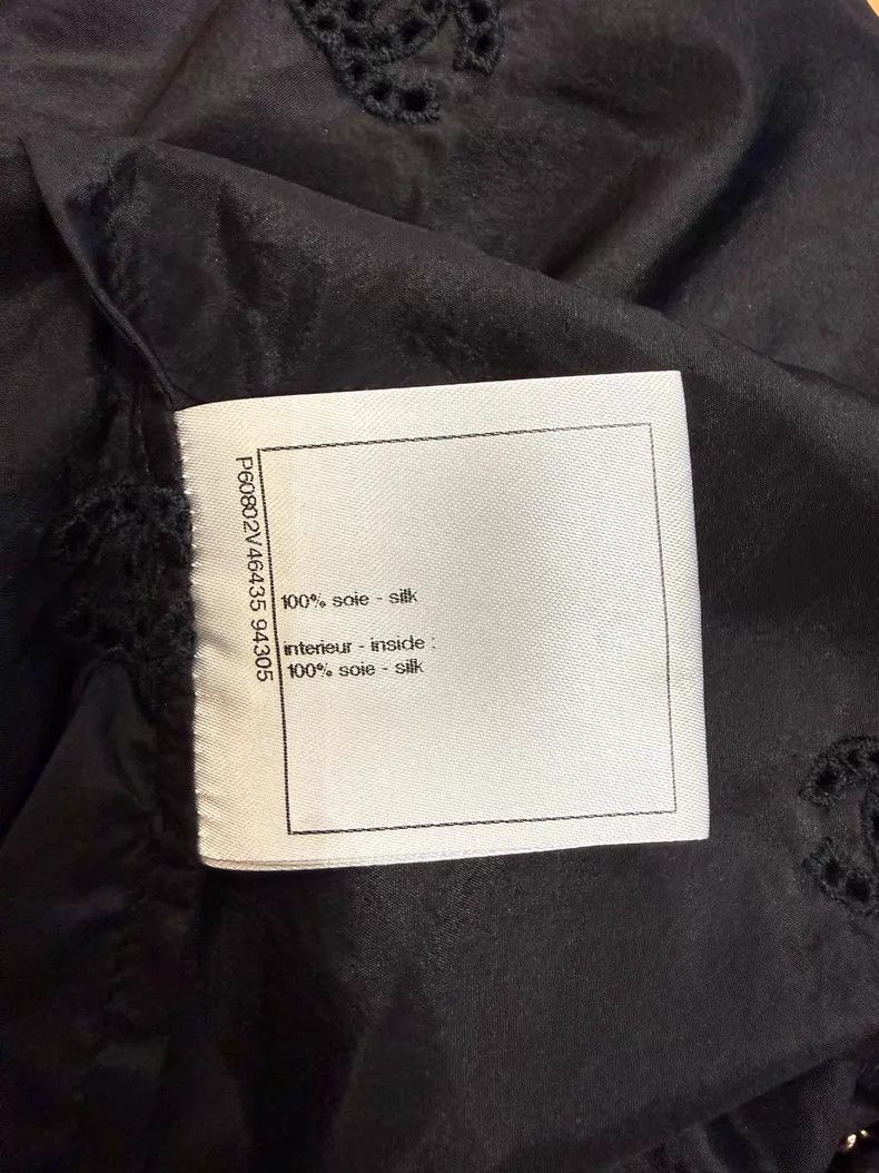 Chanel Chanel Black silk hollow chain vest Size XS / US 0-2 / IT 36-38 - 7 Thumbnail