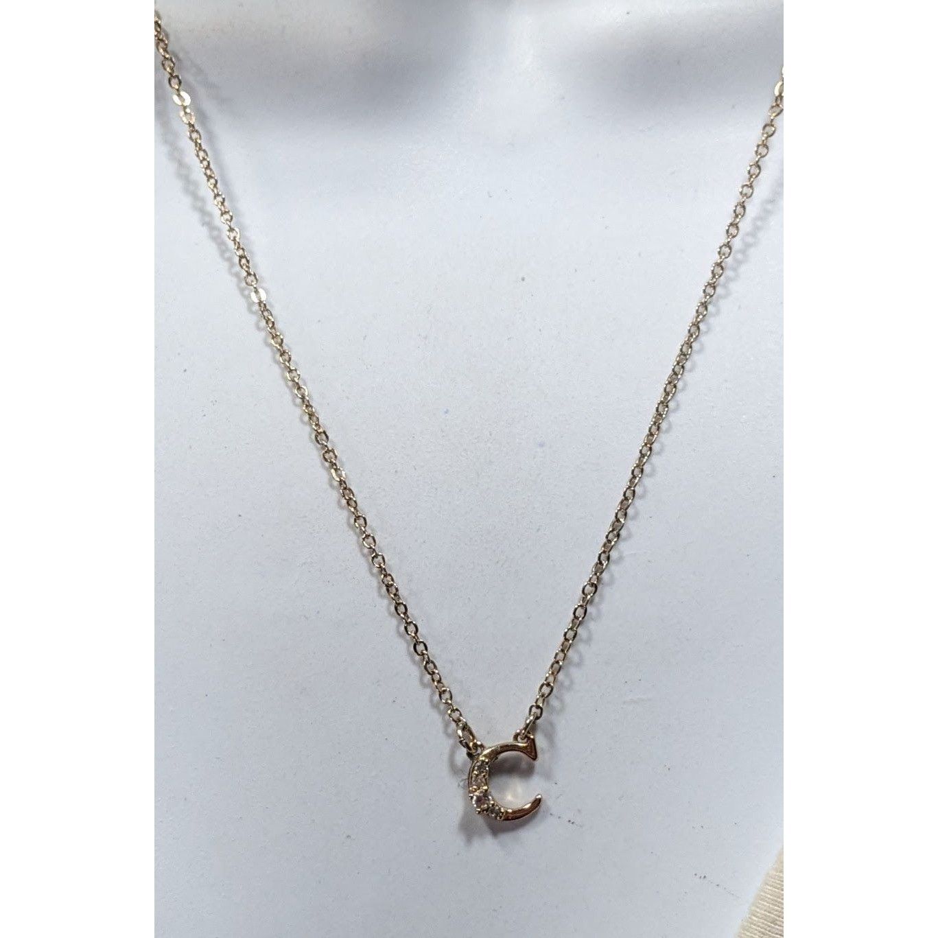 Other Minimalist Celestial Rhinestone Moon Pendant Necklace Size ONE SIZE - 5 Thumbnail