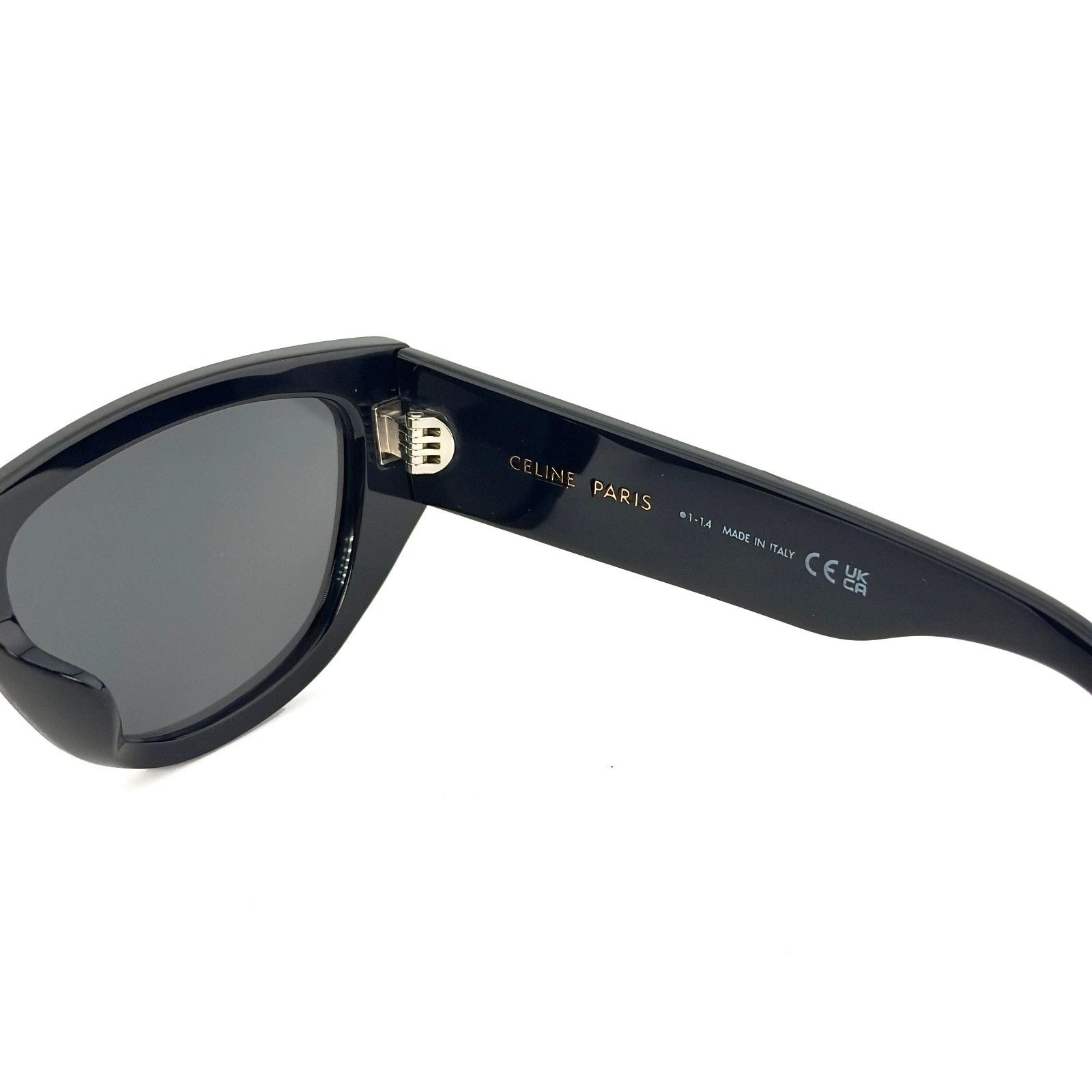 Celine CELINE 40278 MONOCHROMS Black Unisex Sunglasses CL40278U 01A Size ONE SIZE - 6 Thumbnail