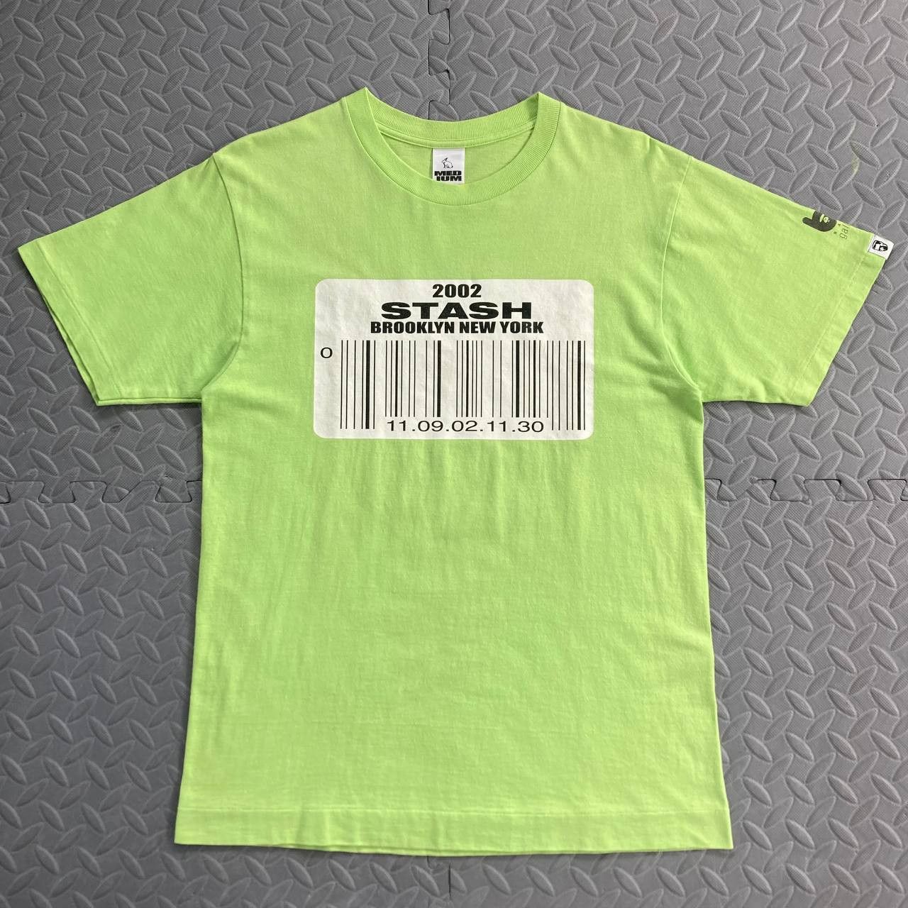 2002 Stash “Barcode Invitation” Tee