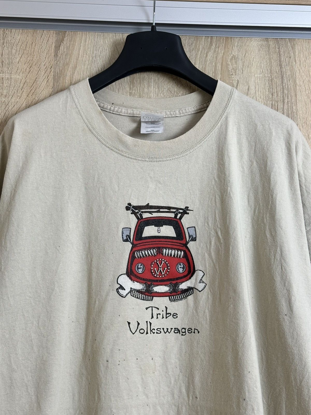Vintage 🔥 Tribe Volkswagen Camper T1 Transporter Vintage T Shirt Car Size US XXL / EU 58 / 5 - 2 Thumbnail