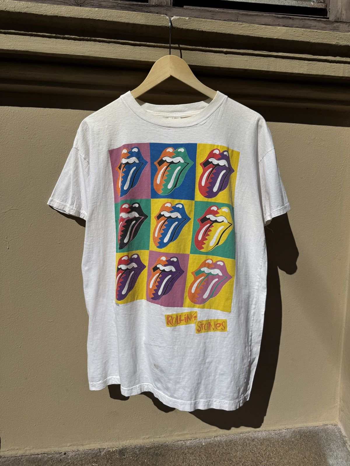 The Rolling Stones Vintage Rolling Stones Urban Jungle Tour Tee Size US XL / EU 56 / 4 - 1 Thumbnail