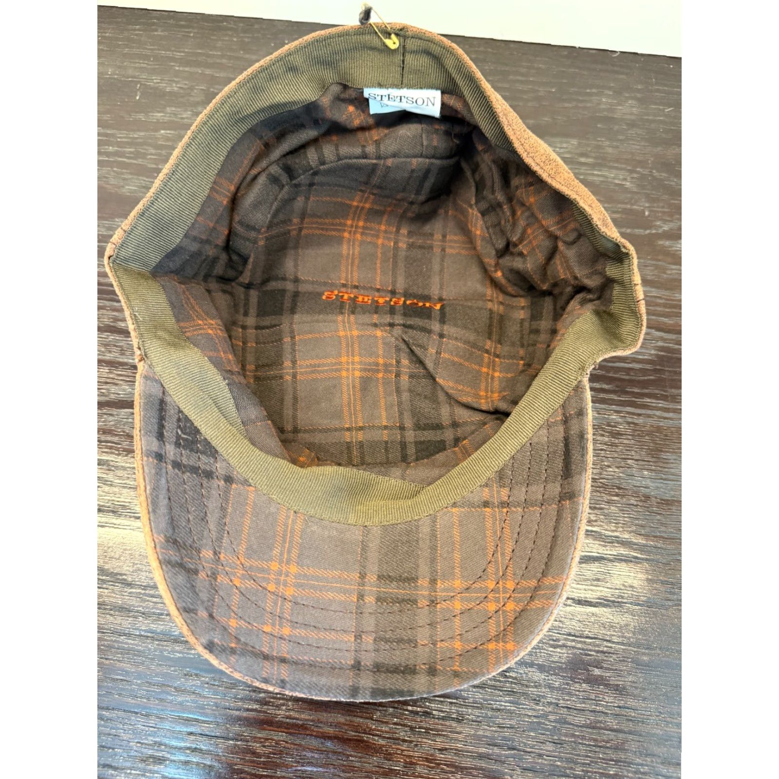 Stetson Stetson Hat Large Brown Leather Houndsville Hike Dad Outdoor Motorcycle Mens Size ONE SIZE - 6 Thumbnail