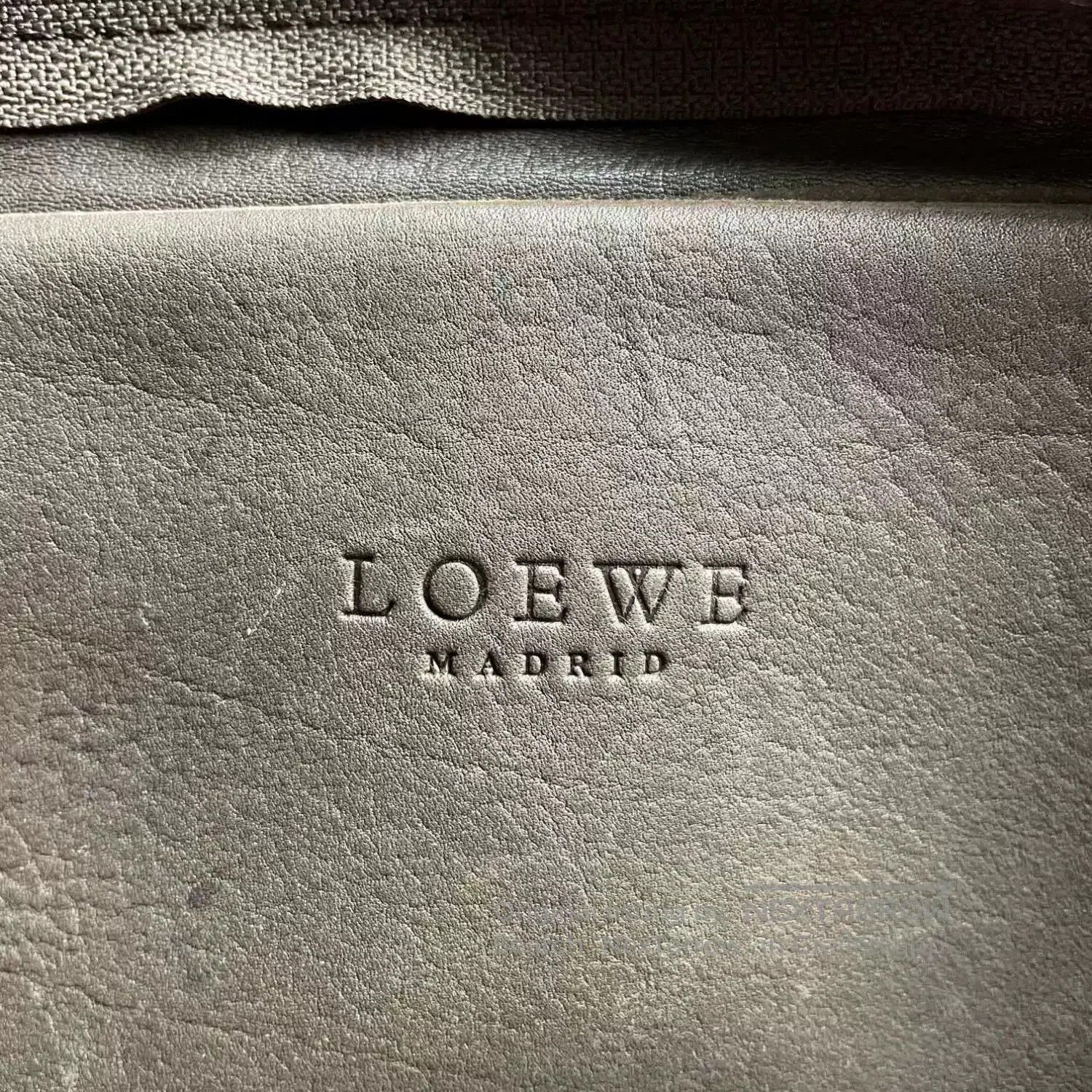 Loewe deep brown suede crossbody bag. Size ONE SIZE - 8 Thumbnail