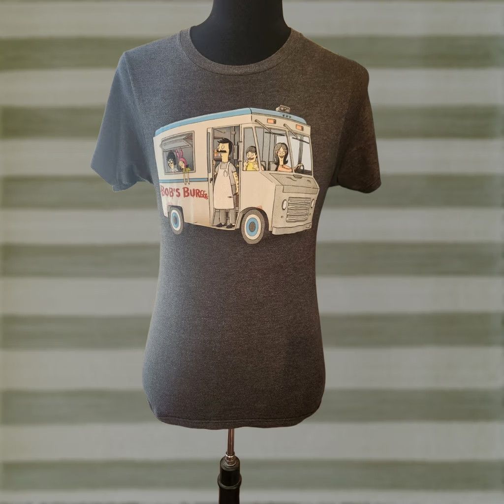 Ripple Junction Bob's Burgers Food Truck Graphic Shirt Size Small Crew Neck Short Sleeve Mens Size US S / EU 44-46 / 1 - 1 Thumbnail