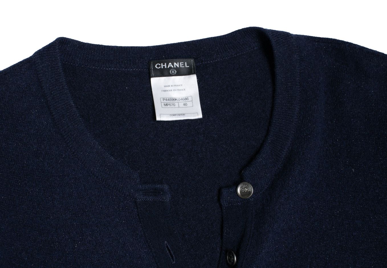 Chanel Chanel, blue lurex dress Size M / US 6-8 / IT 42-44 - 5 Thumbnail