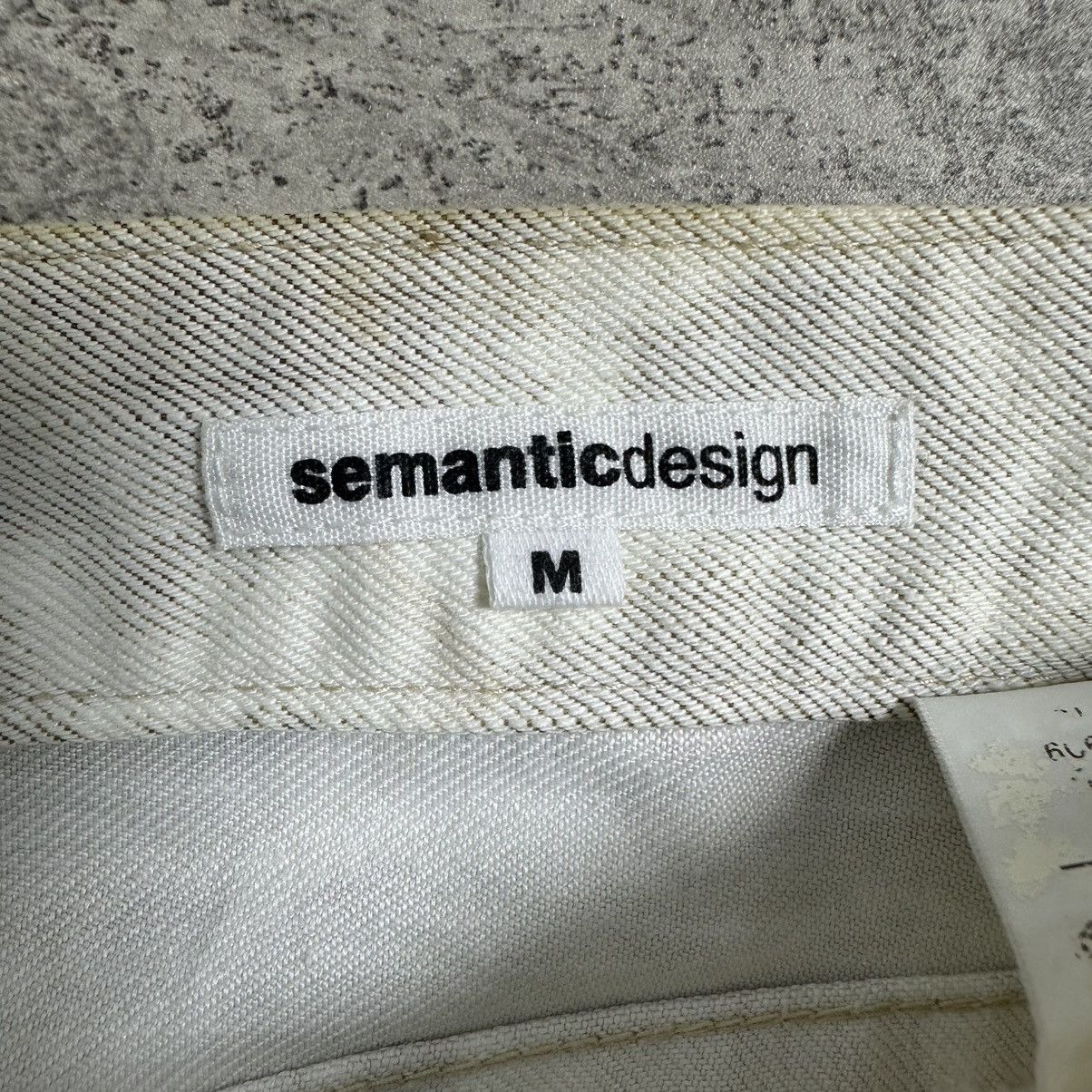 Japanese Brand Semantic Design Acid Wash Flare Size US 31 - 11 Thumbnail