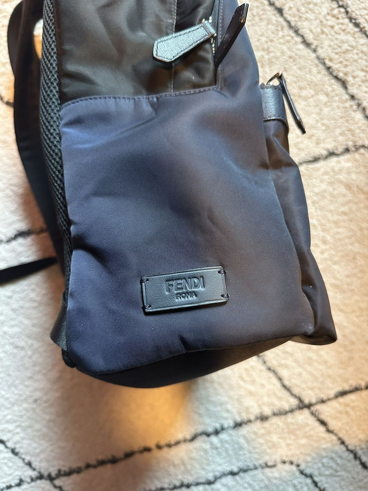 Fendi (RARE) Fendi Monster Backpack With Mohawk and Fur Size ONE SIZE - 4 Thumbnail