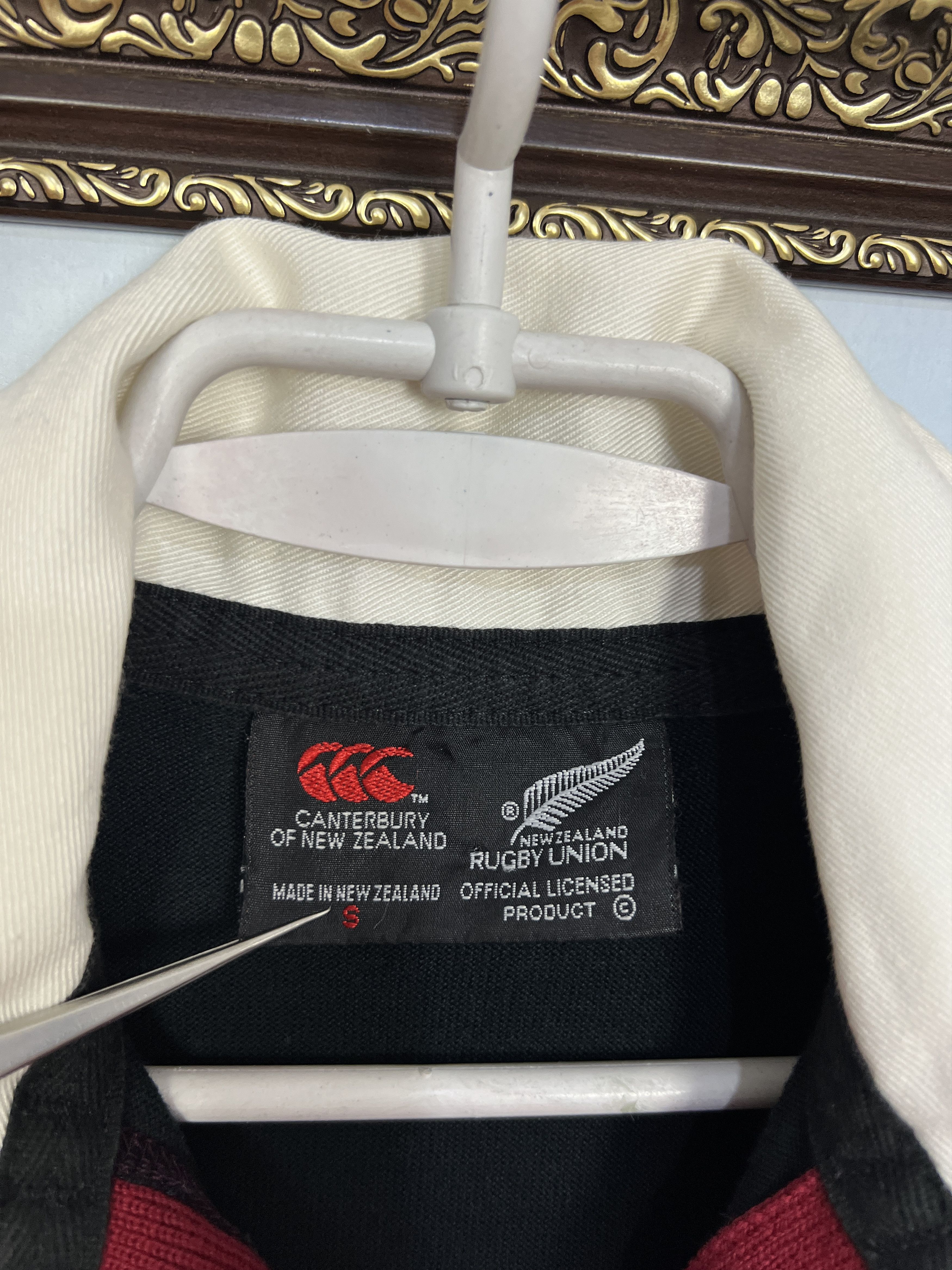 Canterbury of New Zealand Vintage Canterbury All Blacks Rugby Union Long Sleeve Jersey Size US S / EU 44-46 / 1 - 6 Thumbnail