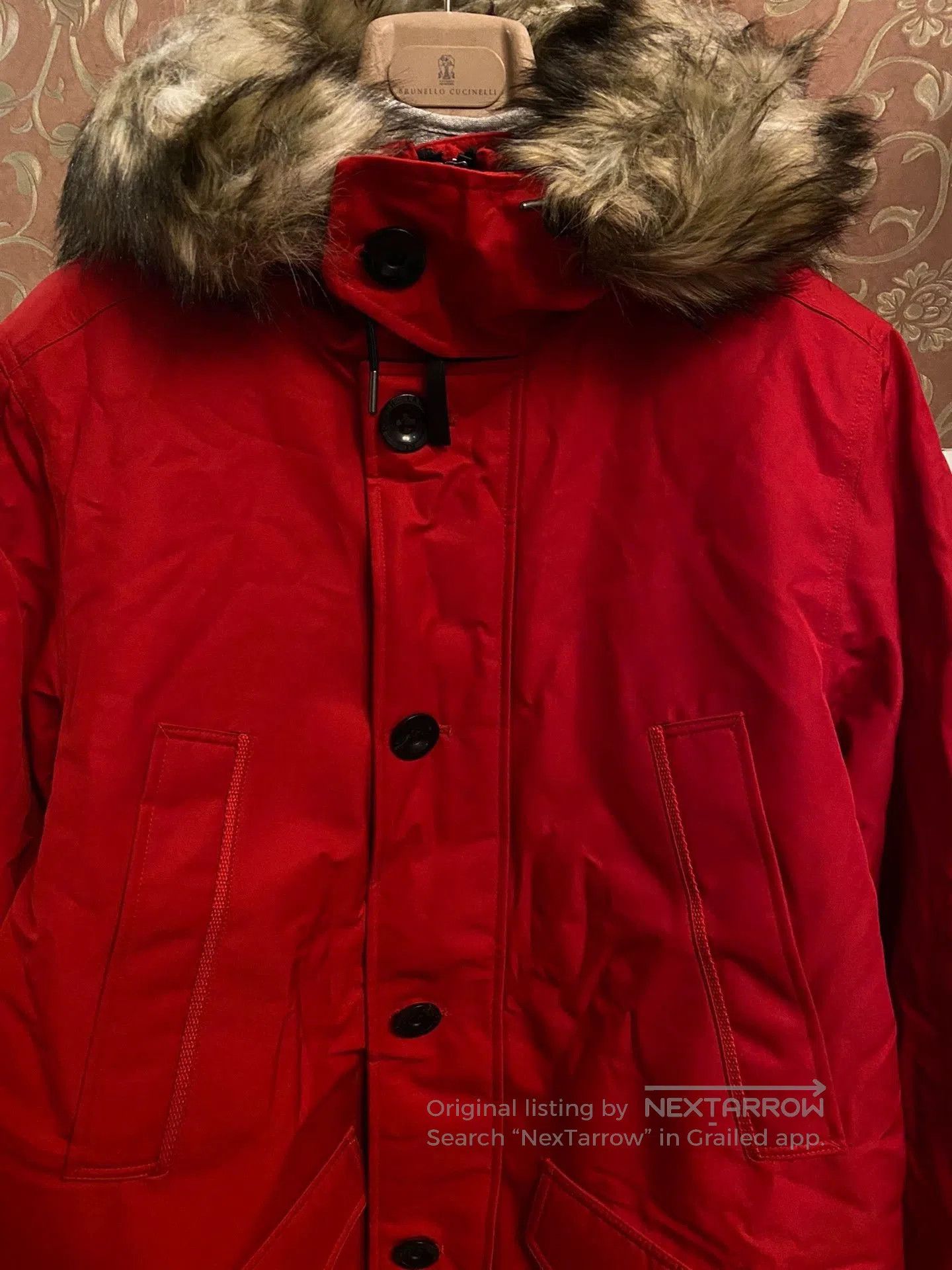 Polo Ralph Lauren Red Fur. Size US M / EU 48-50 / 2 - 2 Thumbnail
