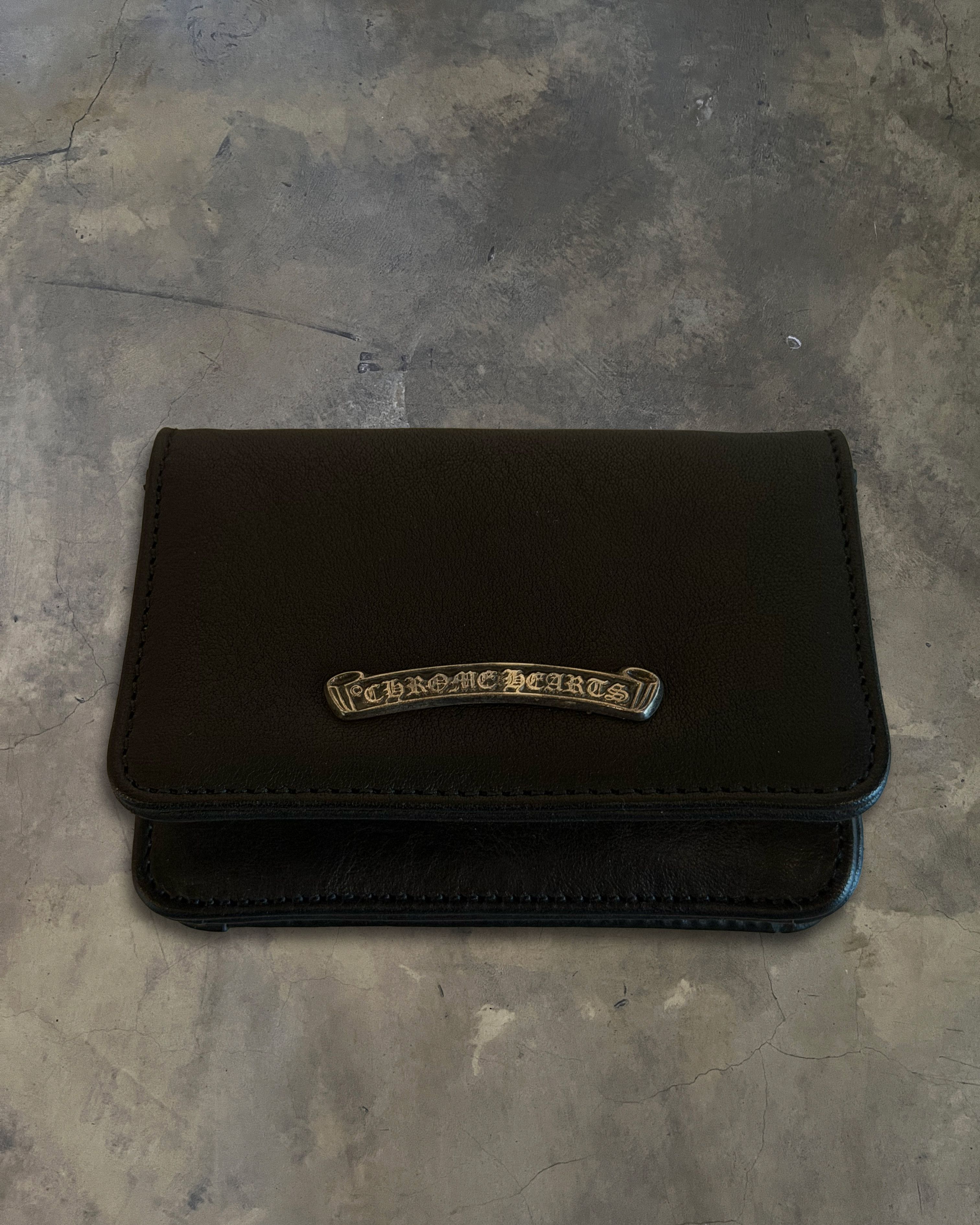 Chrome Hearts CHROME HEARTS LEATHER CARD CASE Size ONE SIZE - 1 Thumbnail