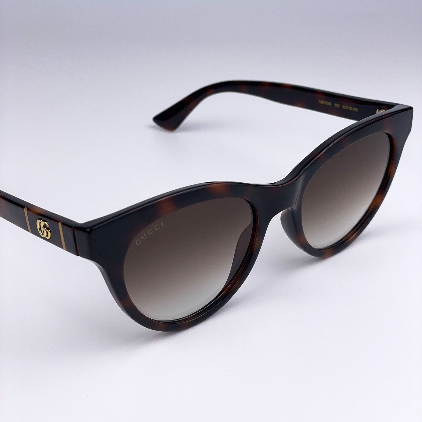 Gucci NEW Gucci GG0763S 002 Cat Eye Gradient Women Sunglasses Size ONE SIZE - 5 Thumbnail