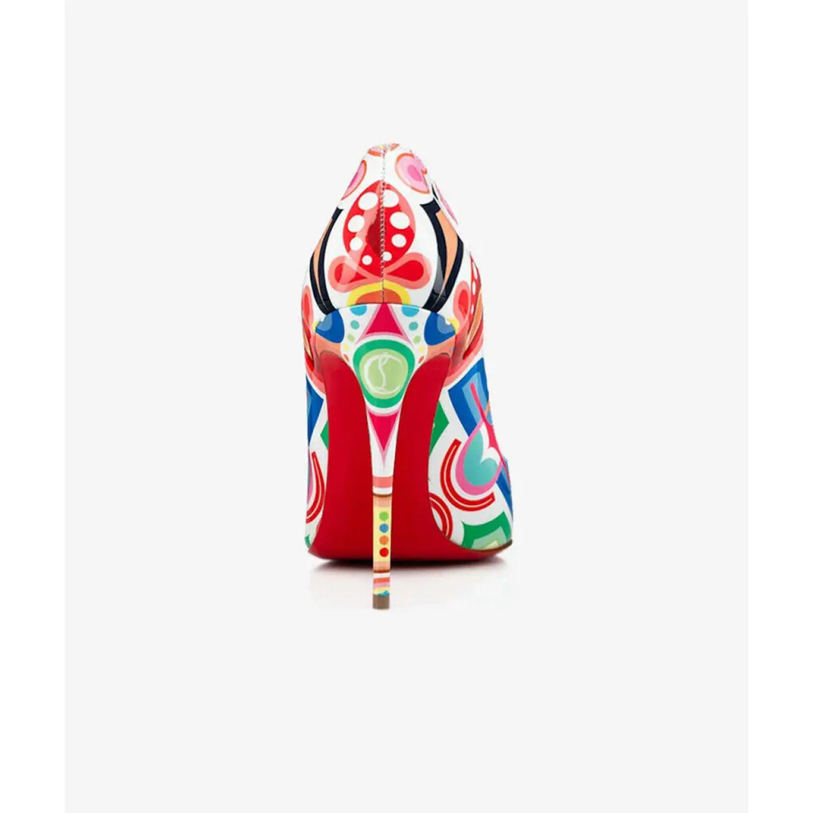 Christian Louboutin Christian Louboutin Hot Chick 100 Patent Tivoli Platine Size US 7.5 / IT 37.5 - 10 Thumbnail