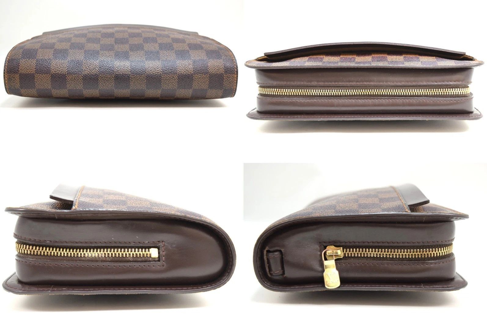 Louis Vuitton Louis Vuitton Saint Louis Clutch Bag Damier Canvas N51993 Size ONE SIZE - 6 Thumbnail