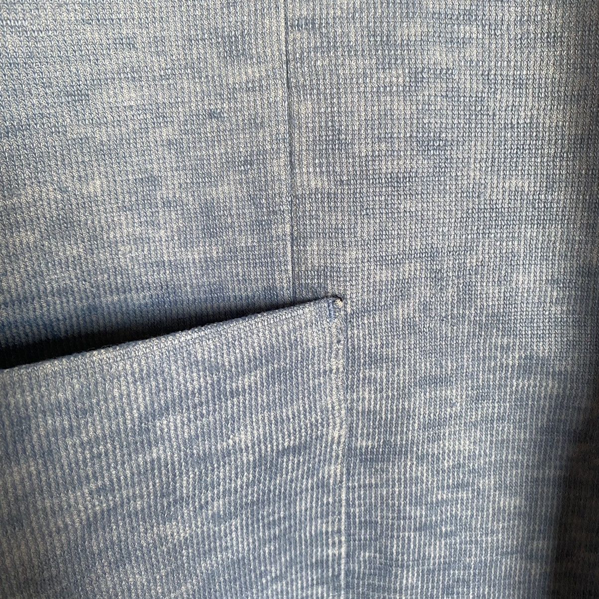 Other JW BELL Light Blue Knit Blazer Cotton Linen Lined 46R Size 46R - 4 Thumbnail