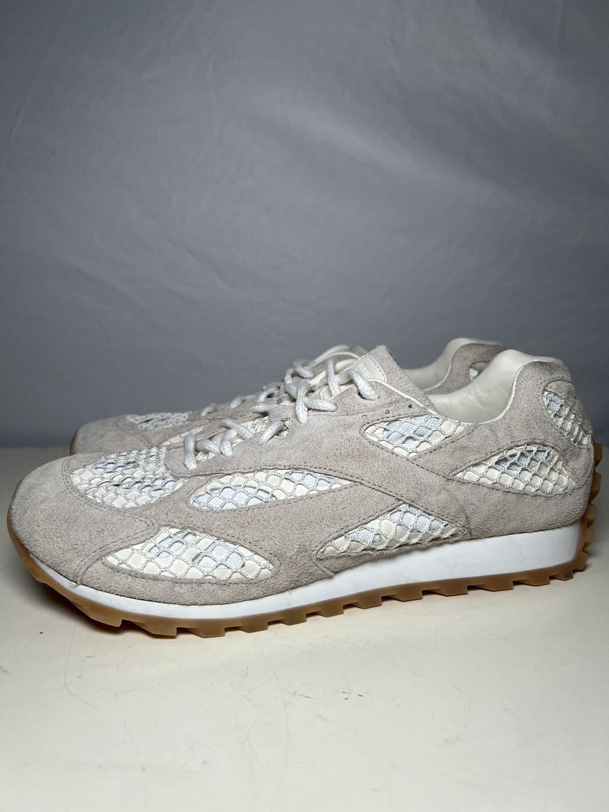 Bottega Veneta Bottega Veneta Orbit Suede Sneakers Size US 10 / IT 40 - 1 Thumbnail