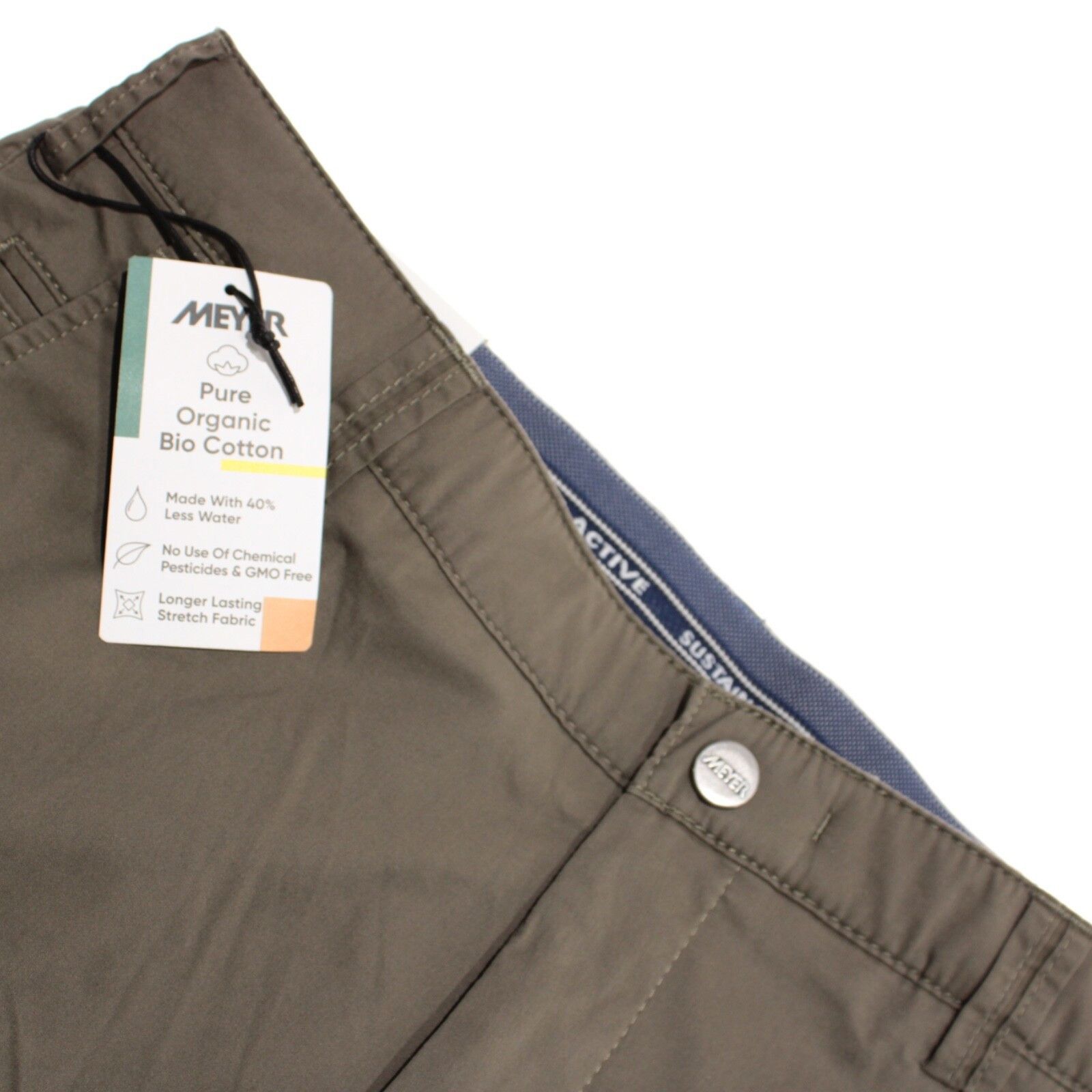 Other Meyer New with tags Chino Size 34 US In Green Size US 34 / EU 50 - 1 Thumbnail
