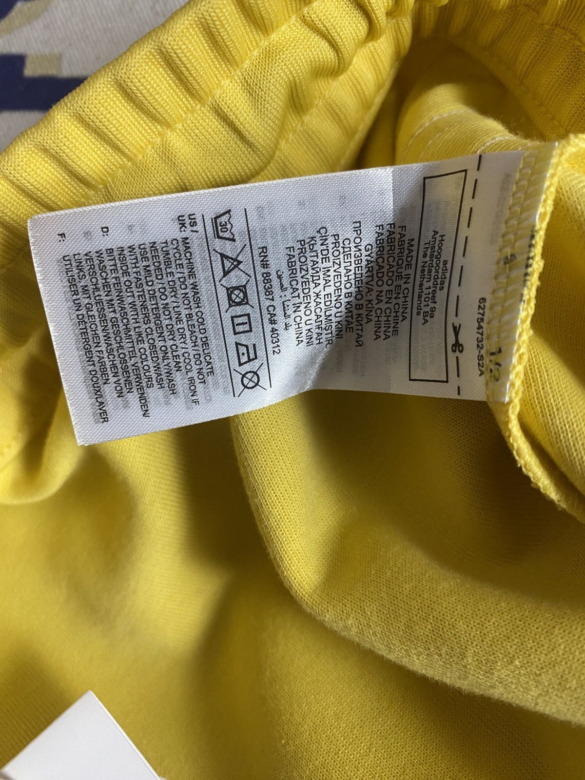 Adidas × Wales Bonner Adidas Wales Bonner Yellow Track Pants Size US 40 / EU 56 - 7 Thumbnail