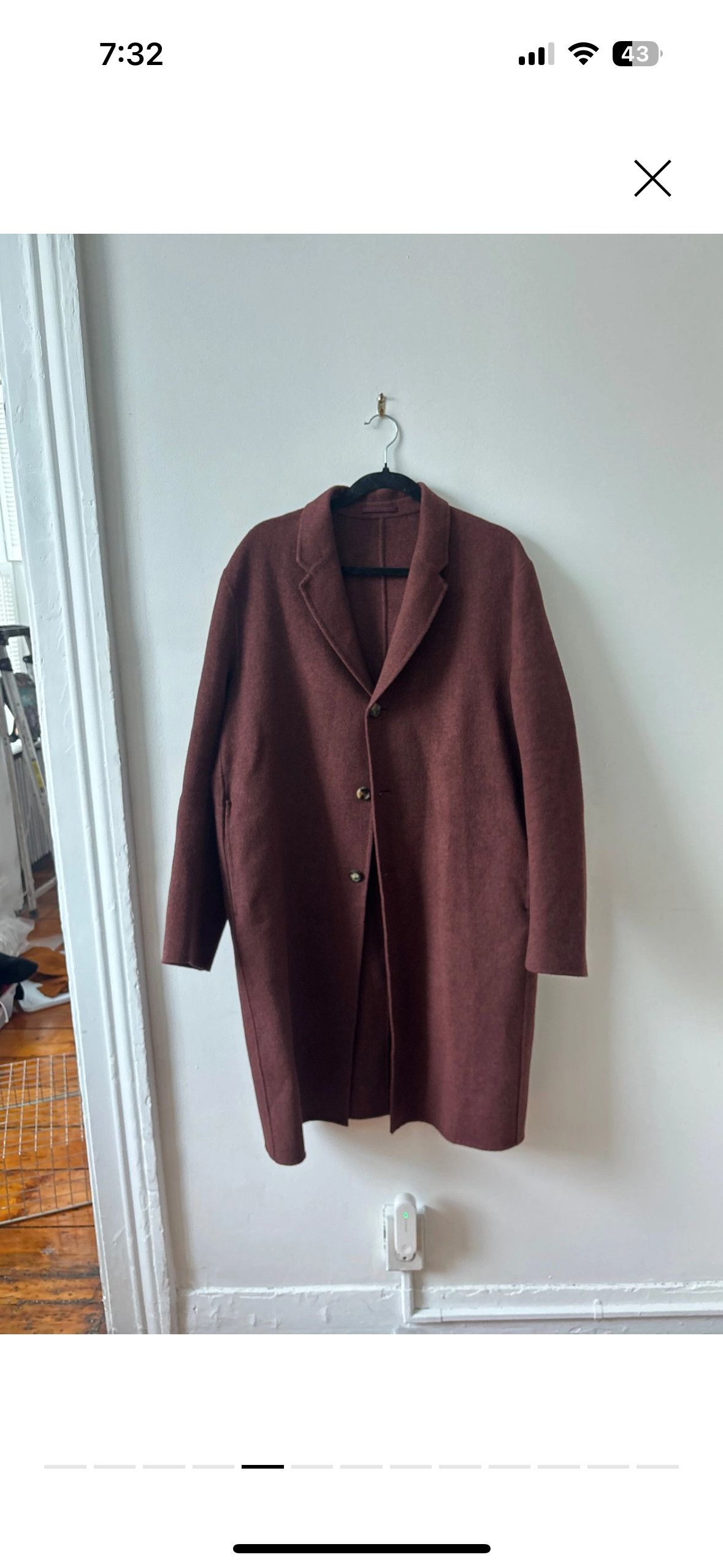 Acne Studios Acne Charles Coat Size US S / EU 44-46 / 1 - 2 Thumbnail