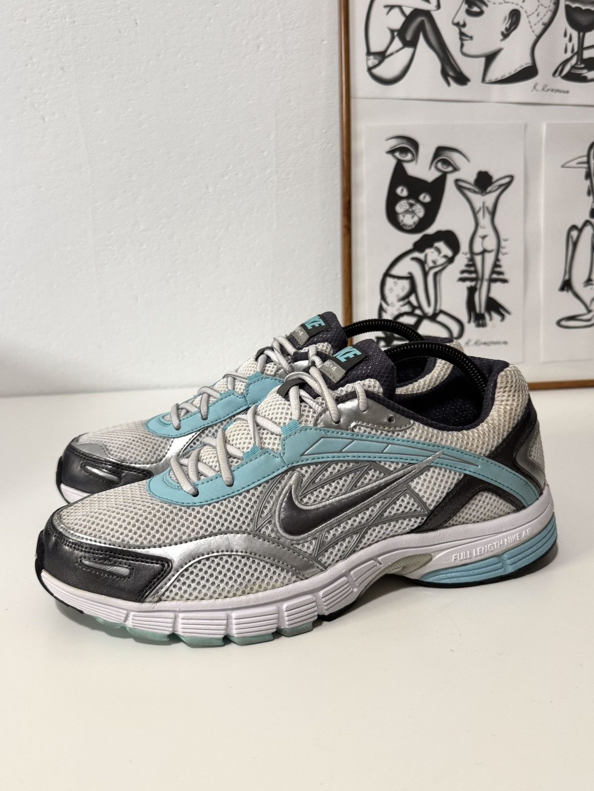 Nike Vintage Nike Alaris + 4 Women’s Running Sneakers Size US 10.5 / IT 40.5 - 3 Thumbnail