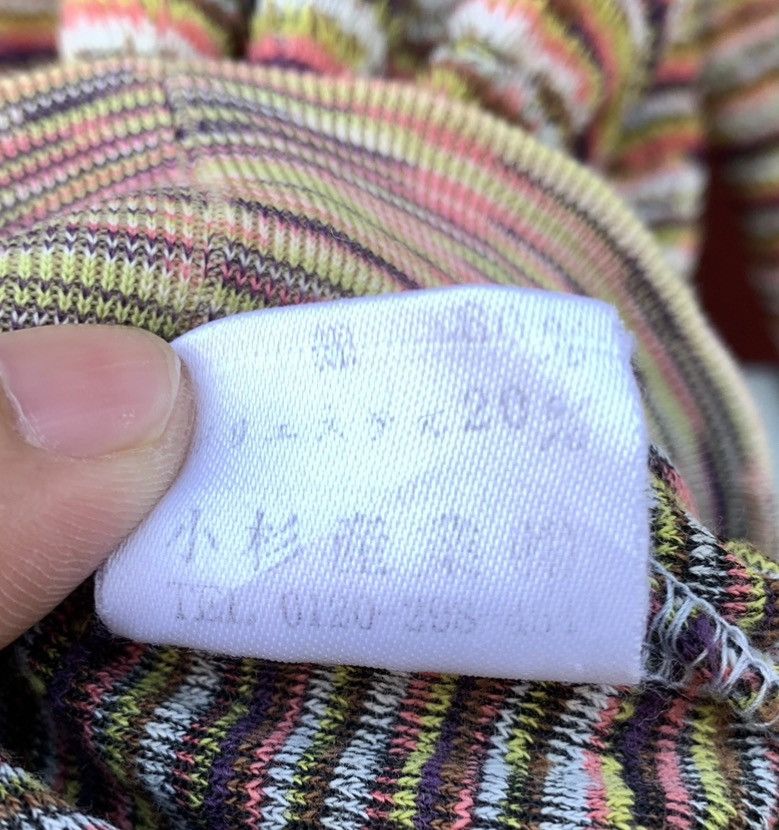Designer × Missoni × Vintage Missoni Striped Sweatshirt Multicolour Size US L / EU 52-54 / 3 - 10 Thumbnail