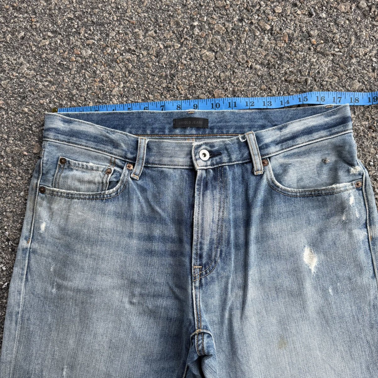 Japanese Brand VINTAGE JAPANESE STRAIGHT FADED JEAN DENIM PANTS Size US 35 - 6 Thumbnail