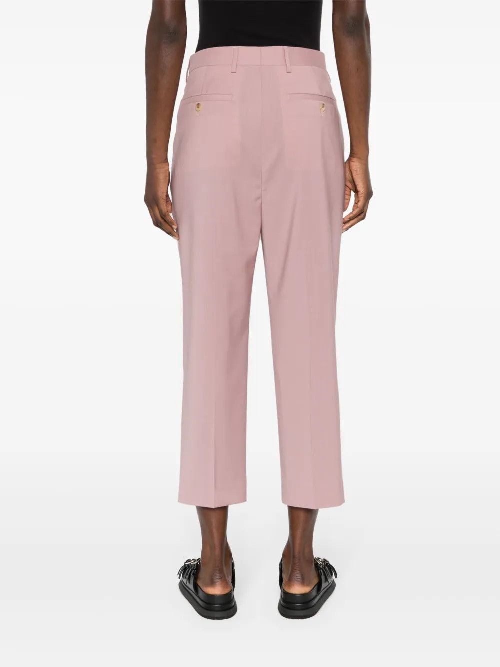 Rick Owens o1y0126 Casual Pant in Antique Rose Size 27" / US 4 / IT 40 - 4 Thumbnail