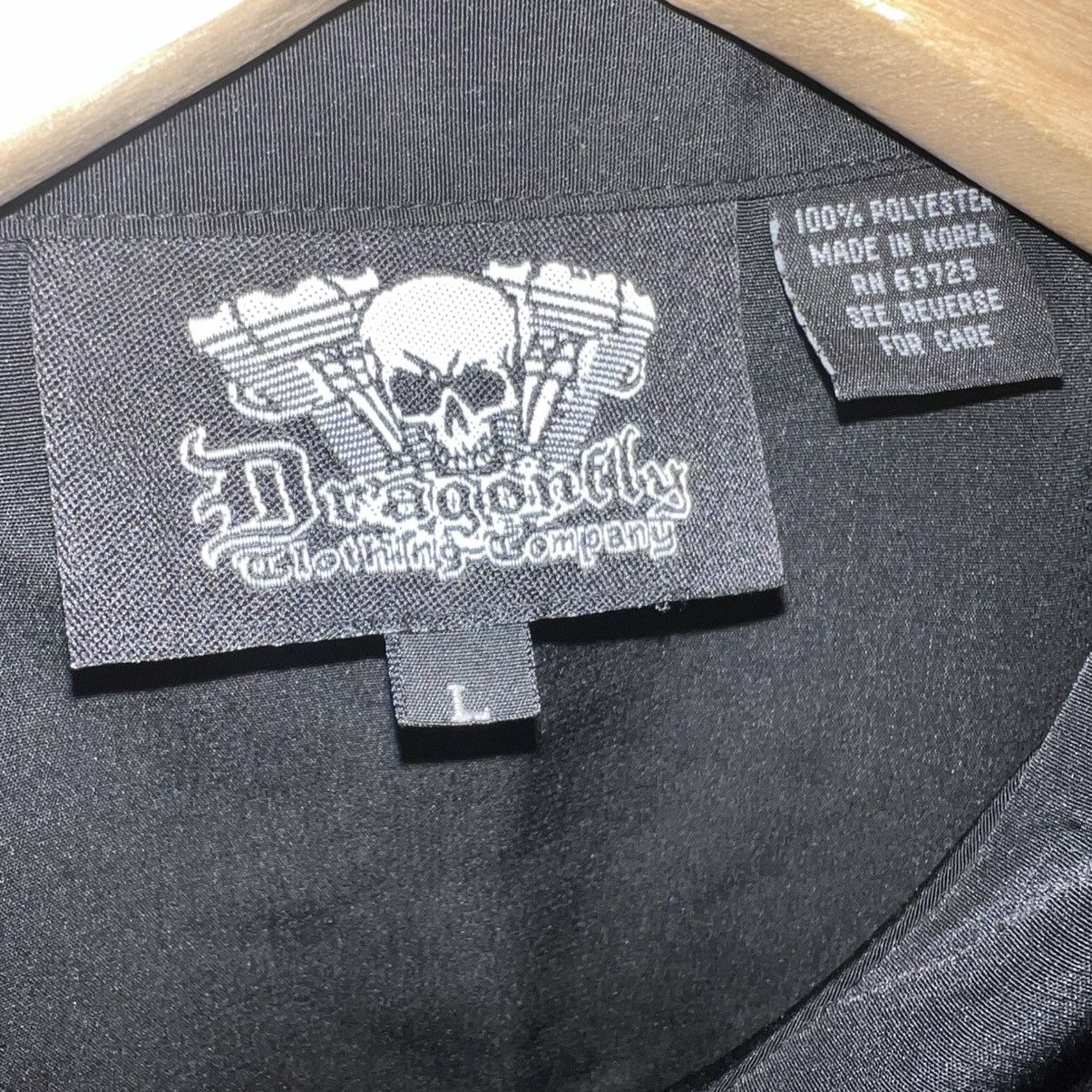 Dragonfly × Vintage VINTAGE 90s MEN'S DRAGONFLY EAGLE FREEDOM TO RIDE SHIRT Size US L / EU 52-54 / 3 - 8 Thumbnail