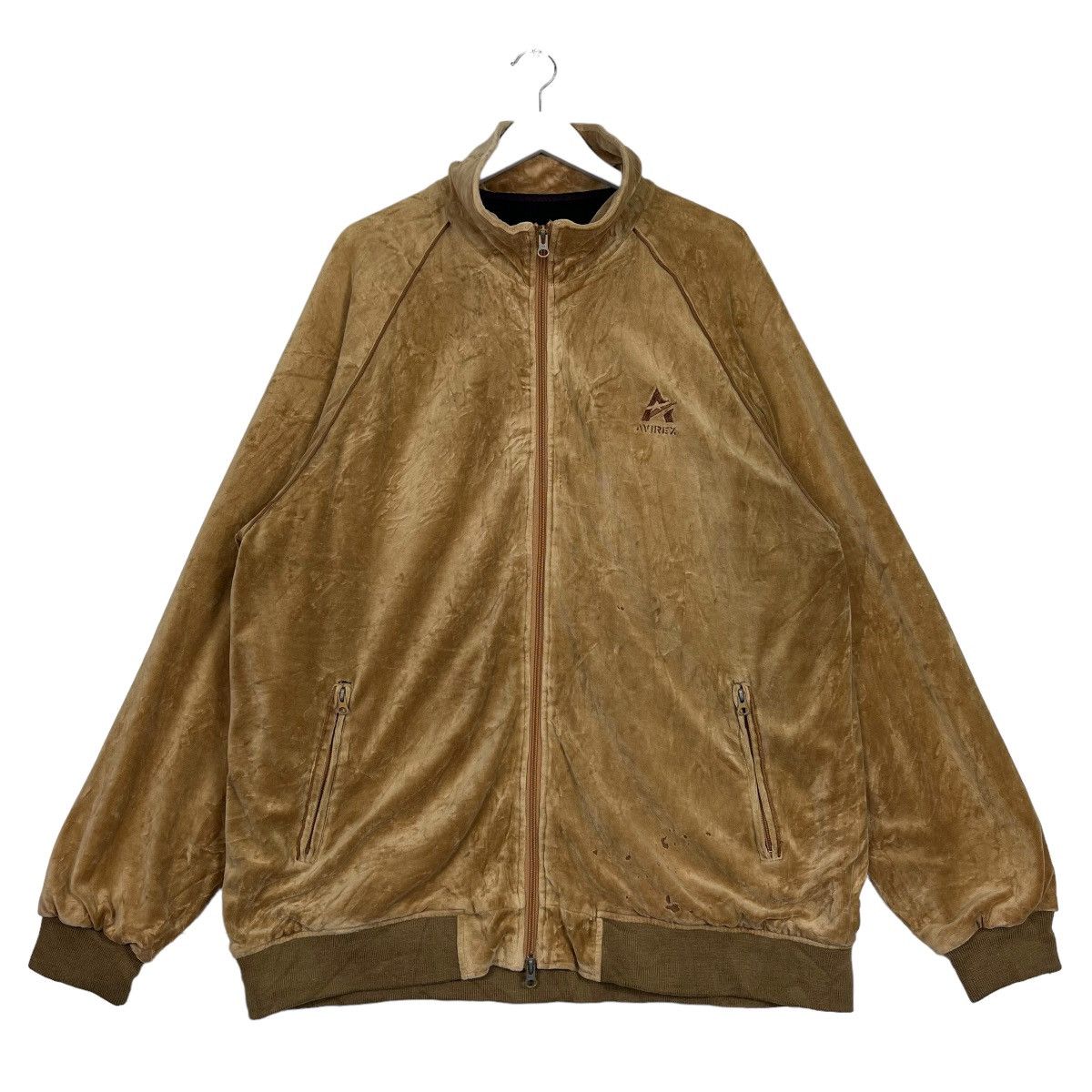 Avirex 🔥 AVIREX VELVET SWEATER JACKET Size US XXL / EU 58 / 5 - 2 Thumbnail