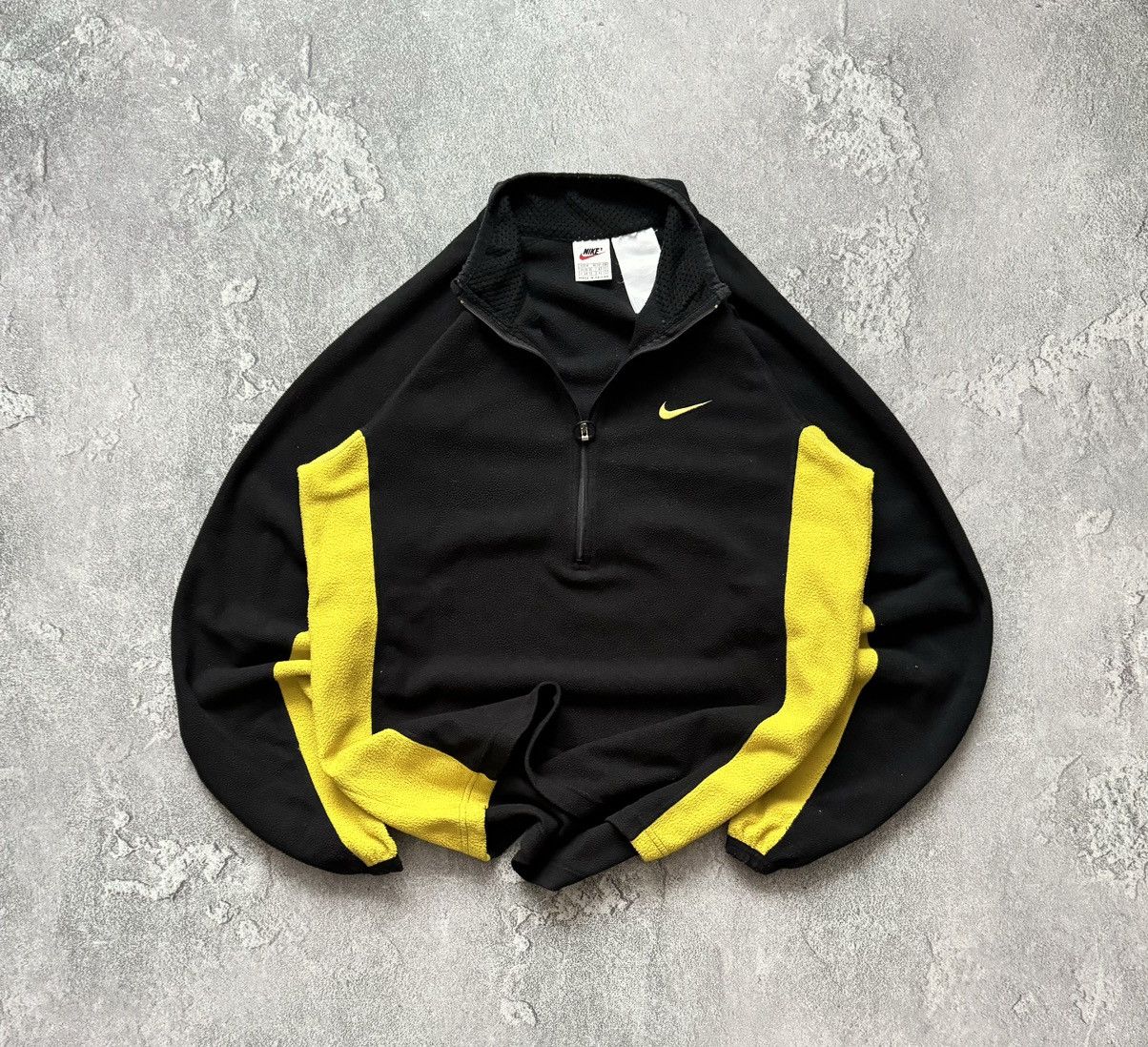 Nike × Nike ACG × Vintage Nike M vintage swoosh fleece 1/4 zip jacket long sleeve 90s Size US M / EU 48-50 / 2 - 1 Thumbnail