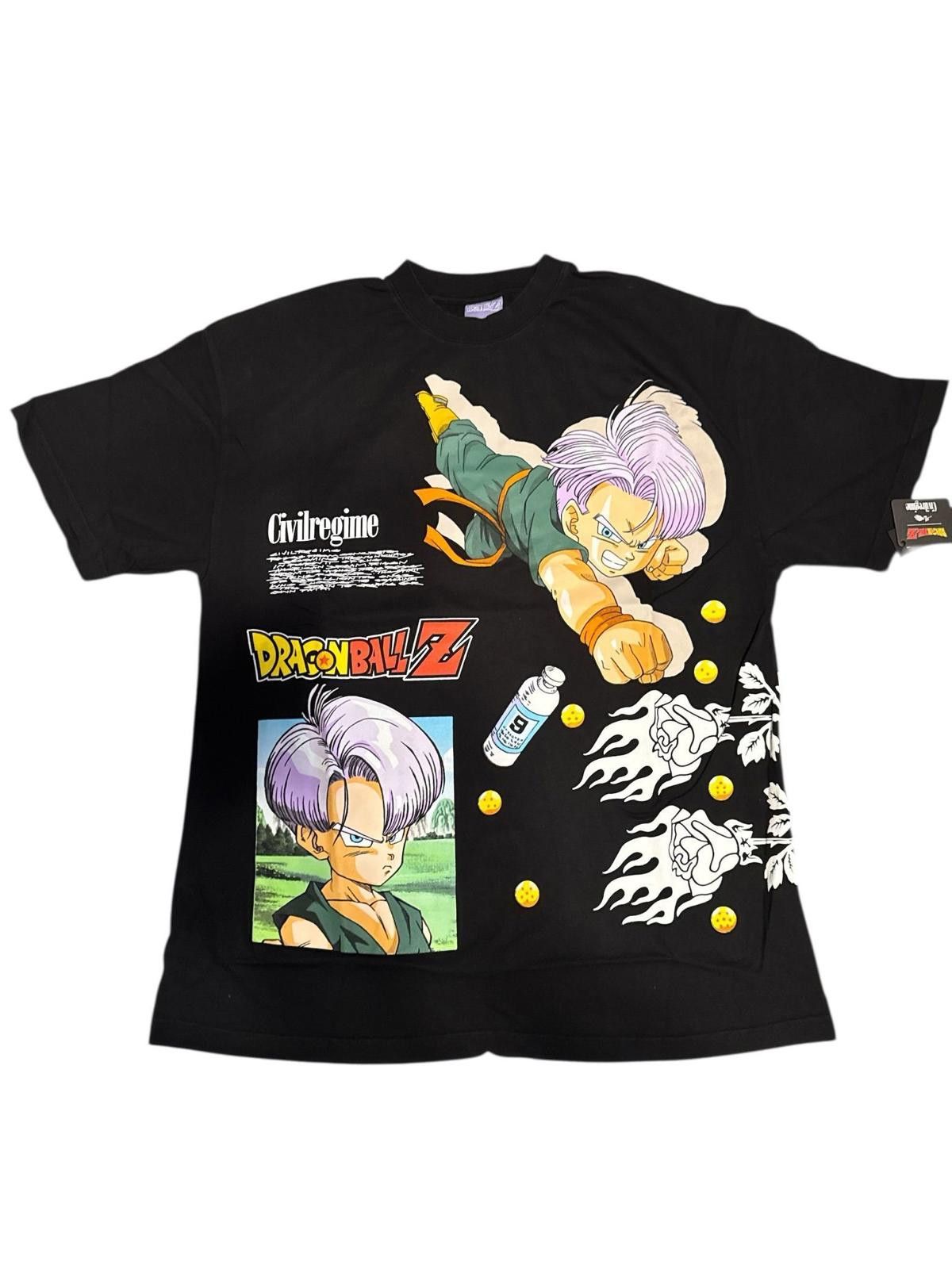 Civil Regime Civil Regime Dragon Ball Z Graphic Black T-Shirt Size US L / EU 52-54 / 3 - 1 Thumbnail