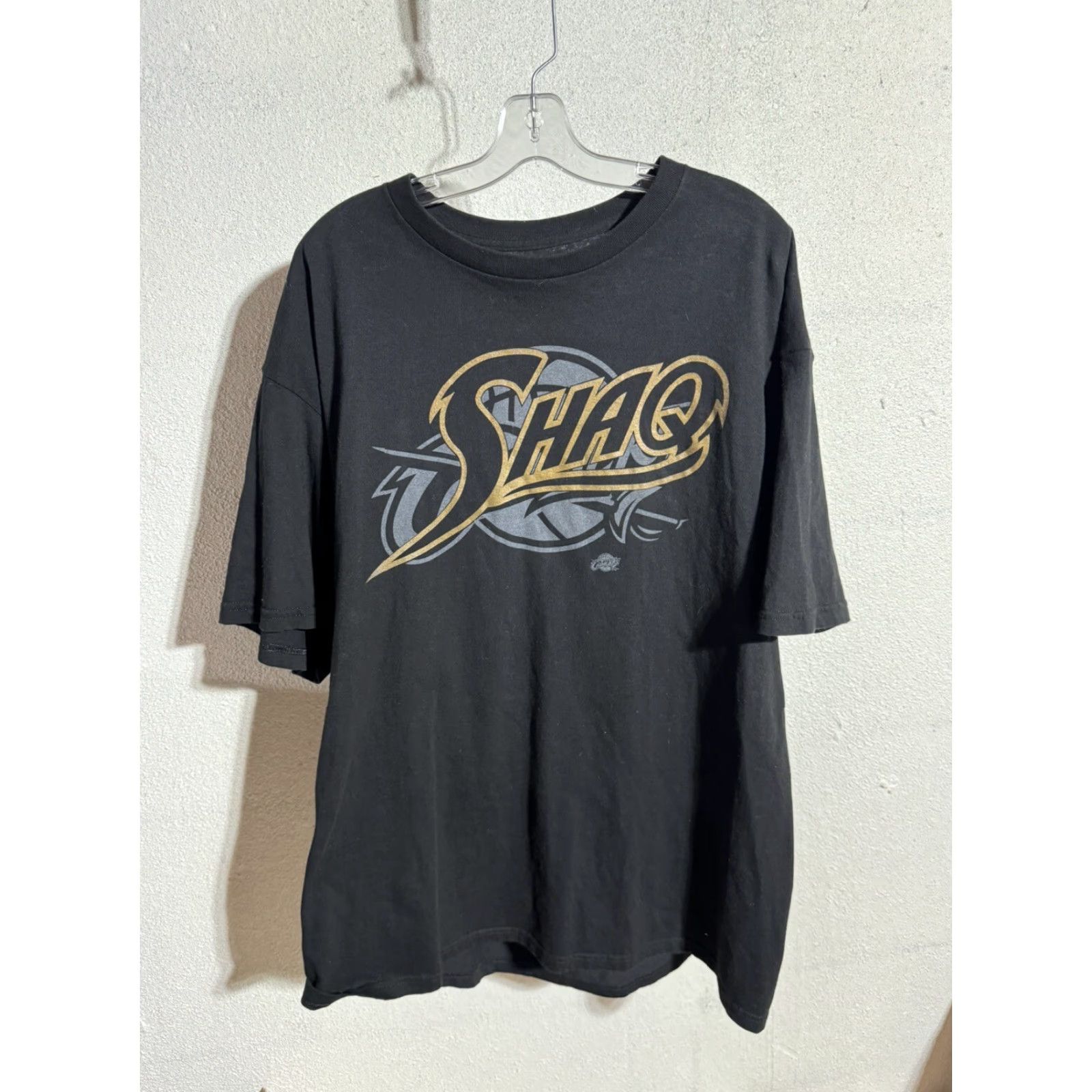 Vintage VINTAGE Shaquille O’Neal SHaq Cleveland Cavaliers T Shirt 2XL Black Cotton Majestic Crew Neck Short Sleeve Logo Double-Sided Men Size US XXL / EU 58 / 5 - 3 Thumbnail
