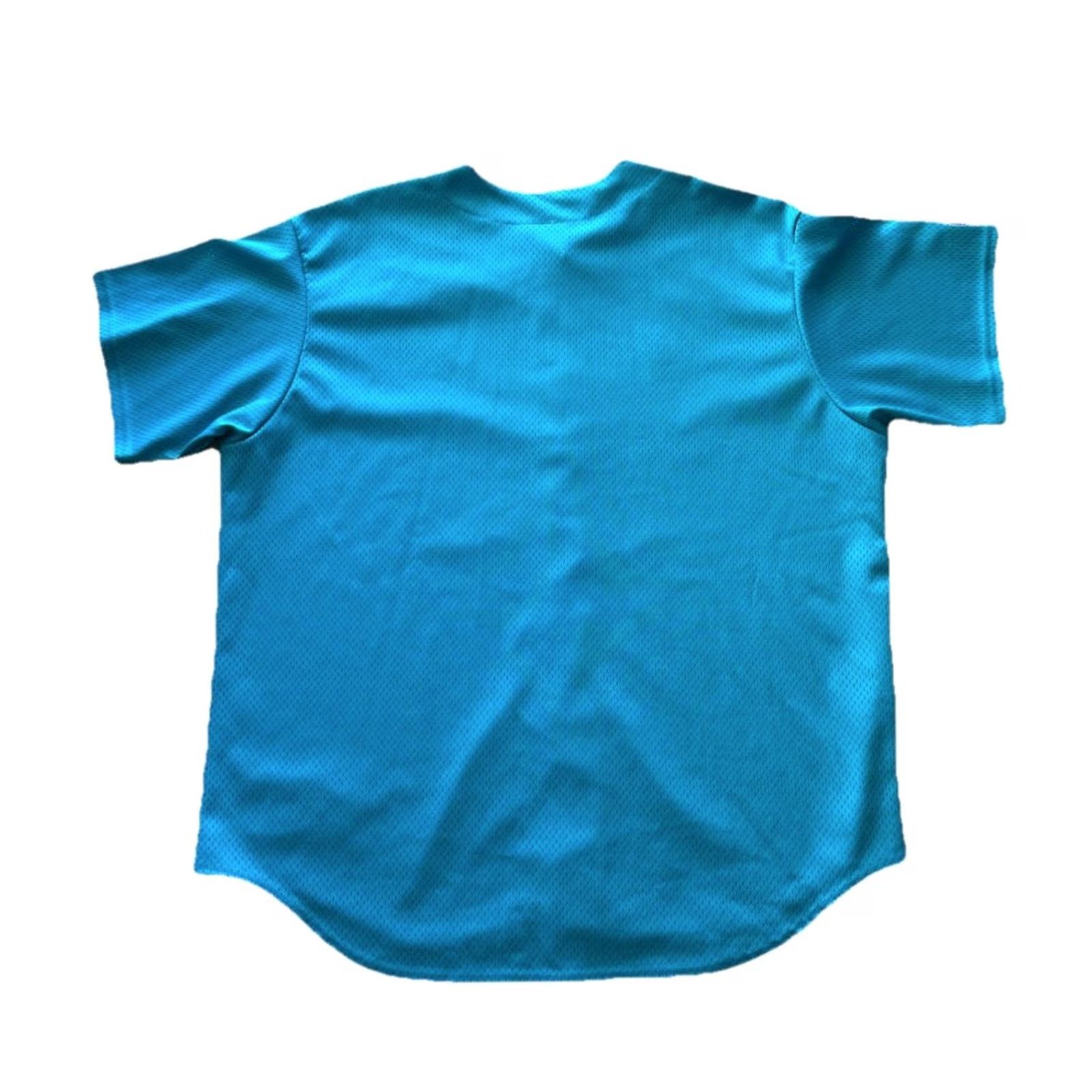 MLB VINTAGE Majestic Florida Marlins Baseball Jersey Shirt 2XL Mens Teal Blue 90s MLB TEAM Mens Size US XXL / EU 58 / 5 - 7 Thumbnail