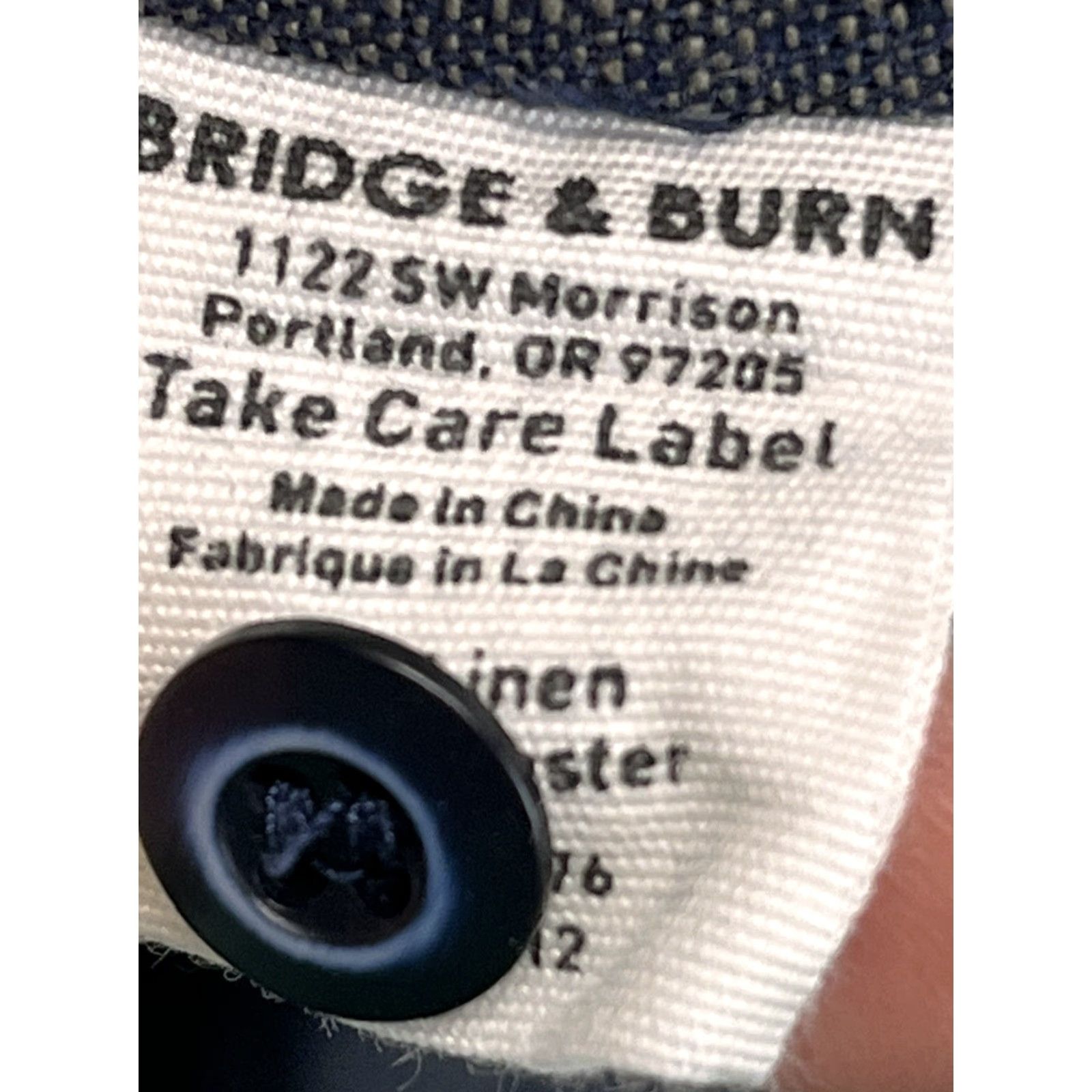 Vintage VINTAGE Bridge and Burn Dress Linen Blend Women Sz M Long Sleeve Blue Outdoor Sustainable Size S / US 4 / IT 40 - 7 Thumbnail