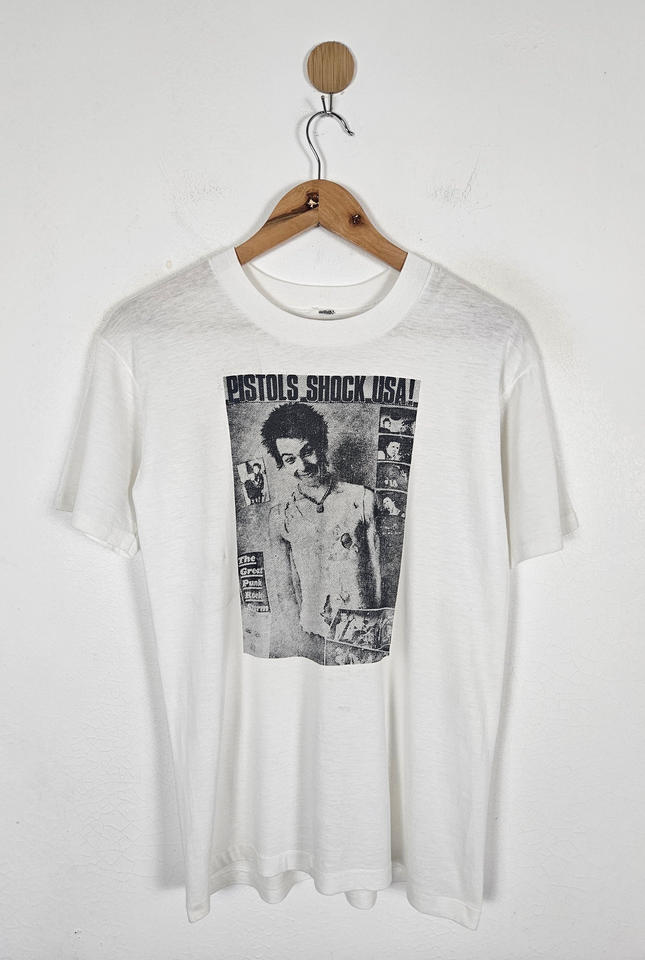 Band Tees Vintage Sid Vicious Sex Pistols 90s Punk shirt Size US M / EU 48-50 / 2 - 1 Thumbnail