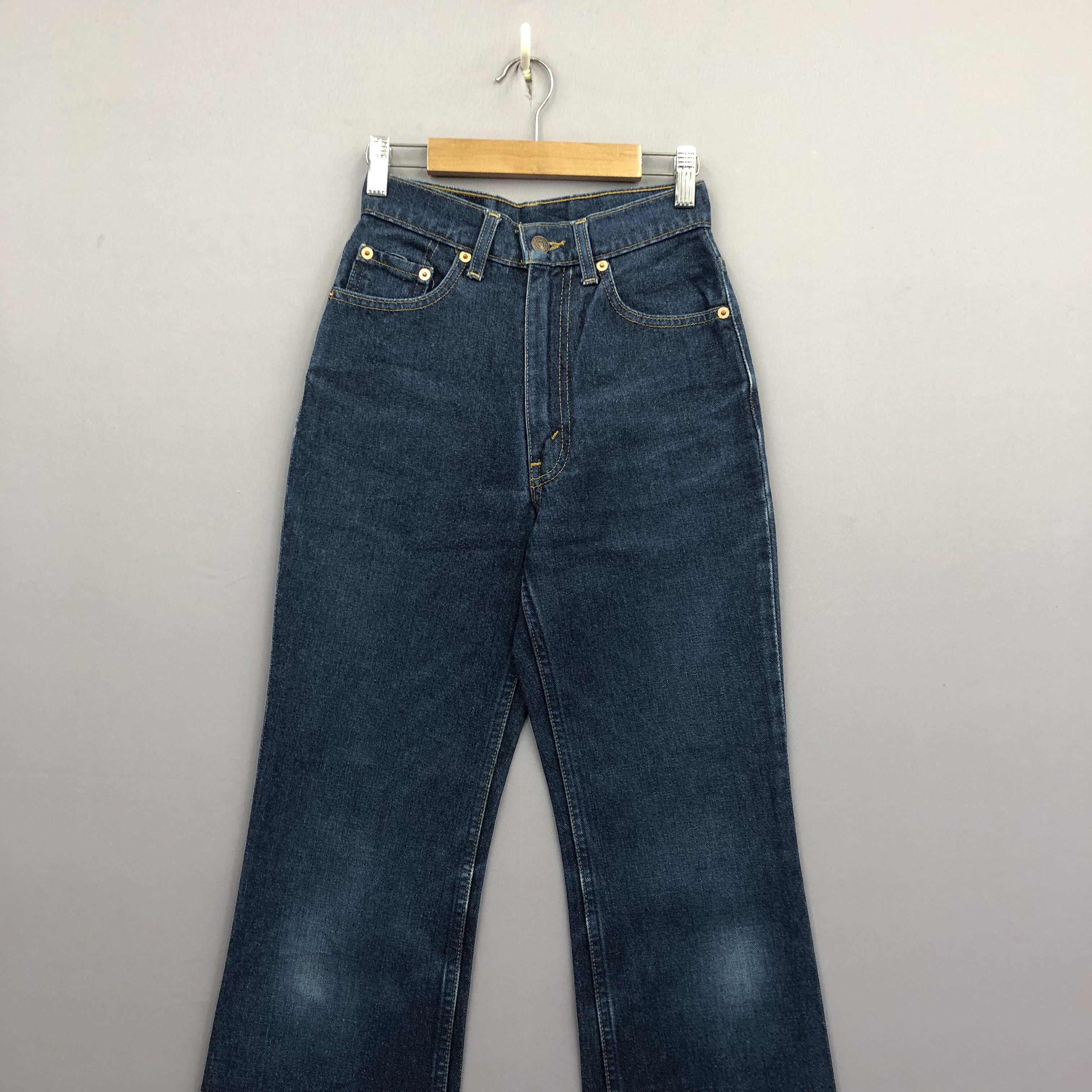 Levi's Vintage Levis 517 Flare Jeans Tiny Size Bootcut Levi's Denim Size 22" - 3 Thumbnail