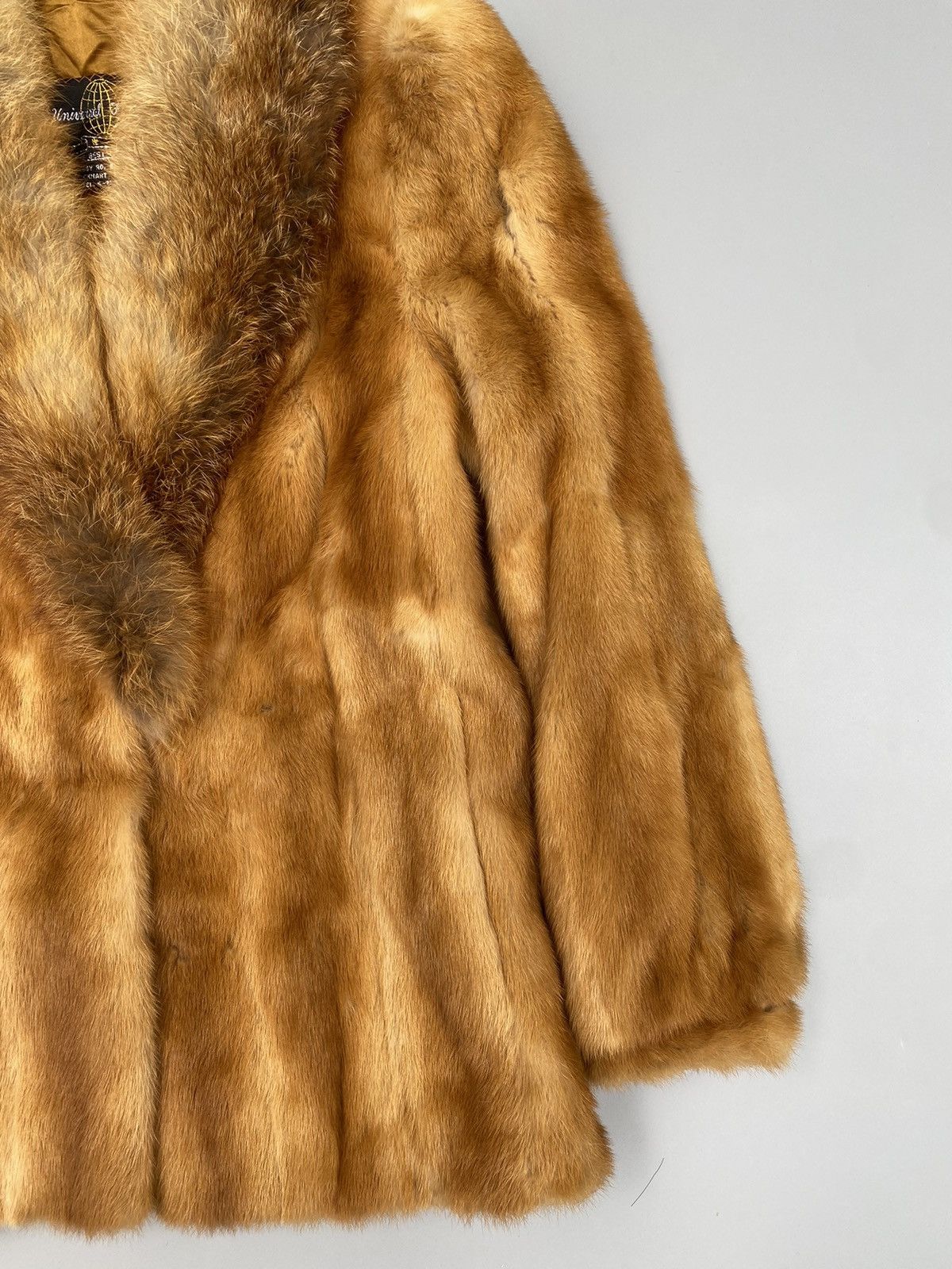 Vintage Vintage- Universal Fur Co - Single Hook Fox Fur Coat Size S / US 4 / IT 40 - 12 Thumbnail