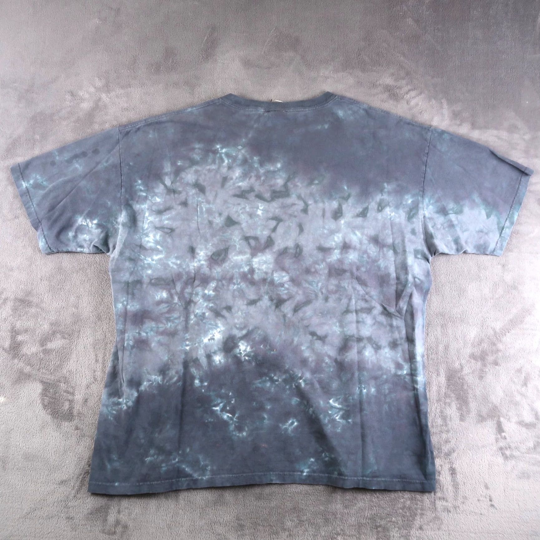 Liquid Blue VINTAGE Liquid Blue Grateful Dead Shirt 2XL Blue Graphic Print Short Sleeve Crew Neck Mens Rock 90s Steal Your Face Size US XXL / EU 58 / 5 - 2 Thumbnail