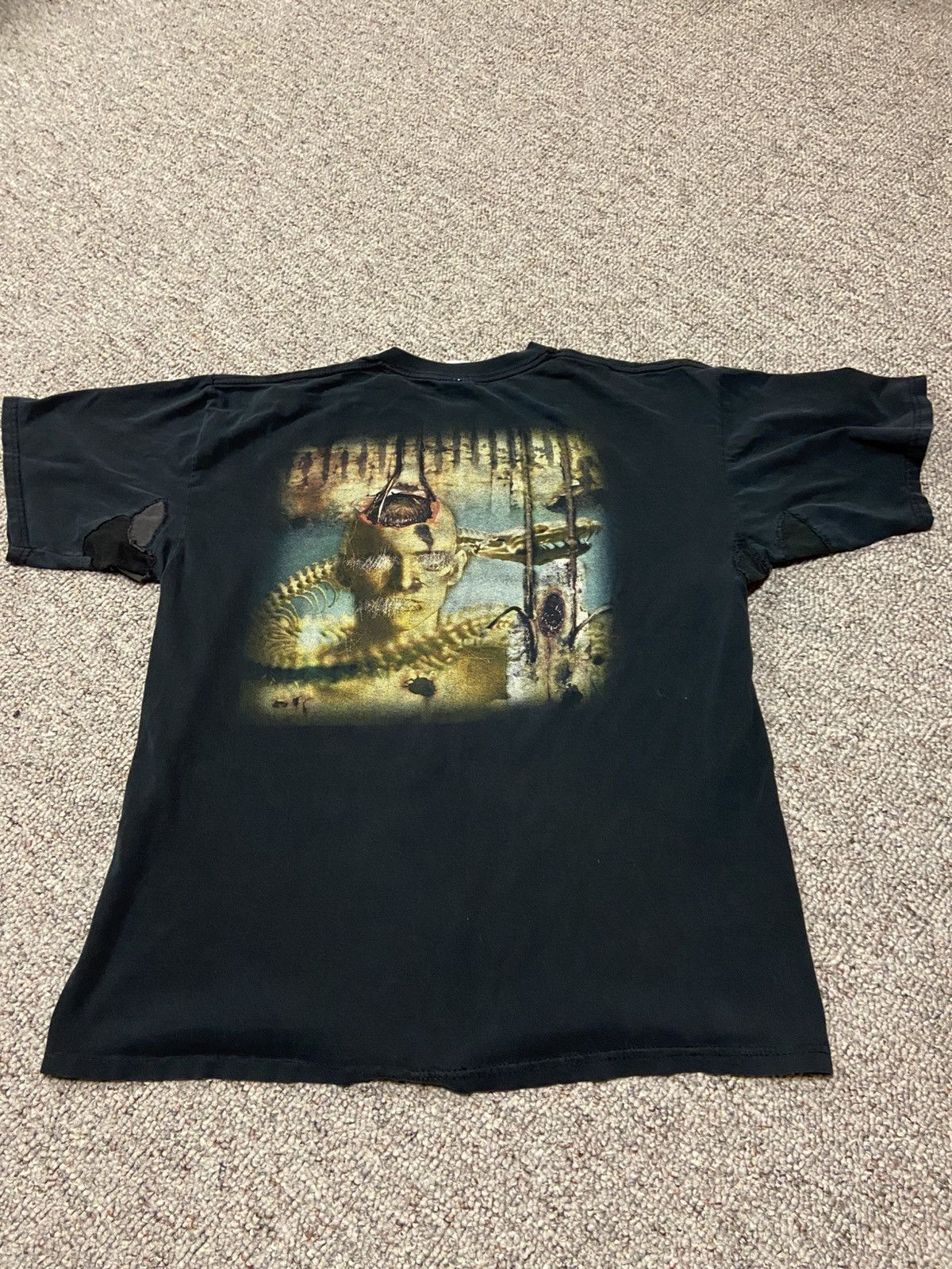 Band Tees Vintage Repaired Napalm Death Death Metal Band Tee Size US XL / EU 56 / 4 - 9 Thumbnail